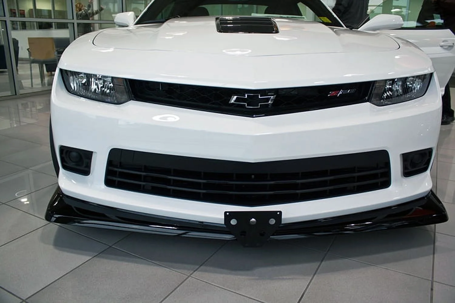 STO N SHO Front License Plate Bracket Compatible with 2014-2015 Chevrolet Camaro Z28 (SNS26b)