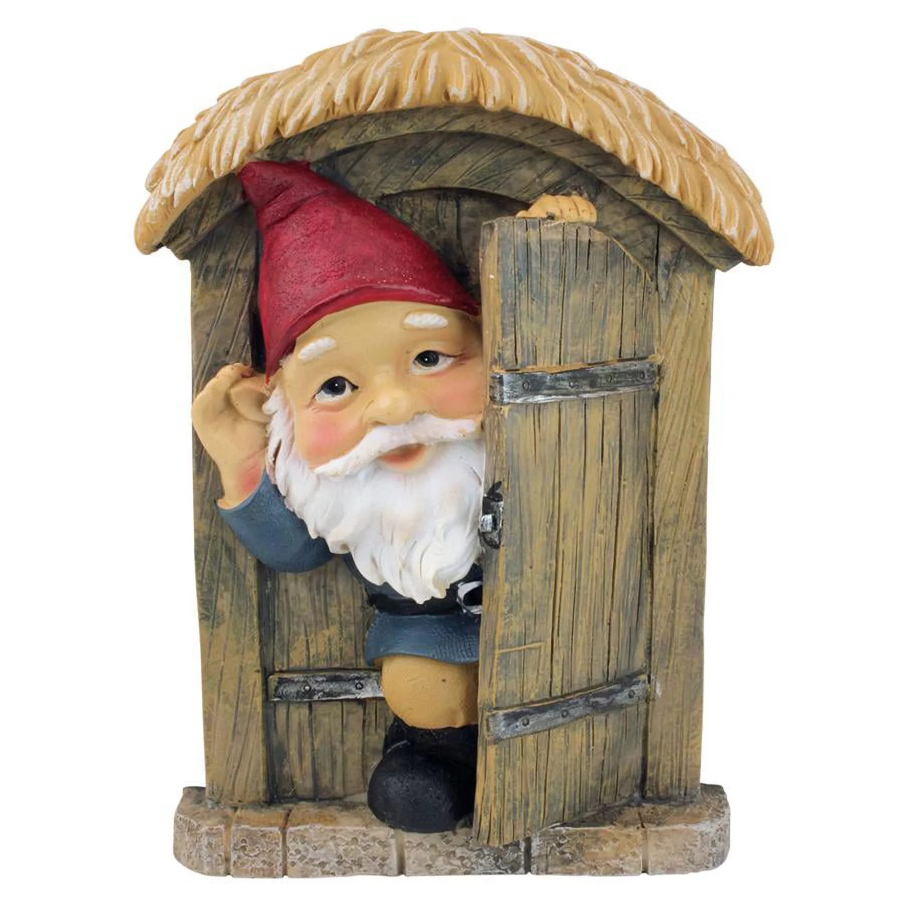 Design Toscano QL4281 Knothole Gnome Welcome Tree Outdoor Garden Resin Sculpture