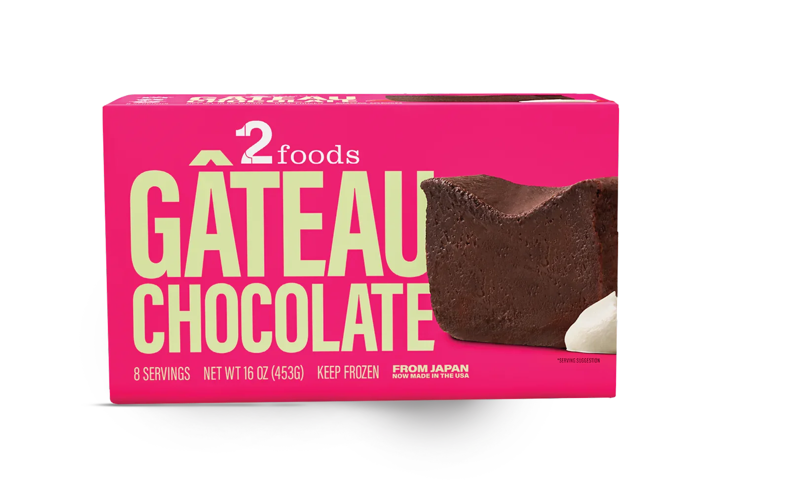 2foods - G&acirc;teau Chocolate, 16oz