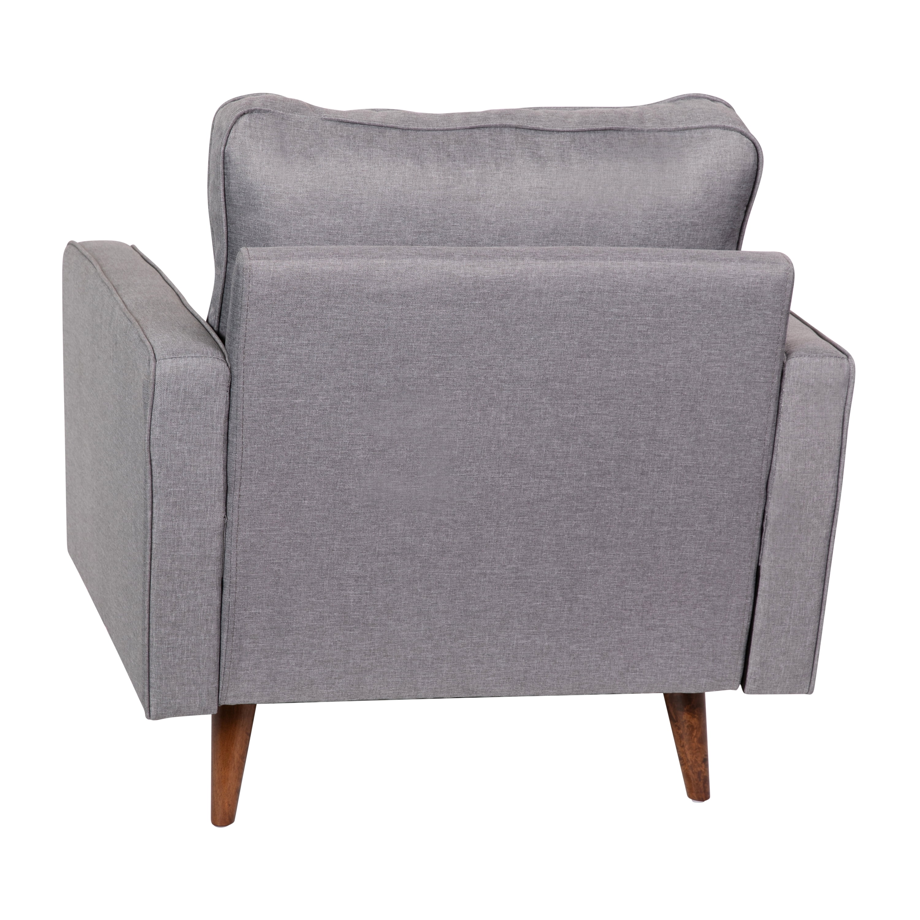 Flash Furniture Hudson Living Room Chair, Slate Gray Fabric