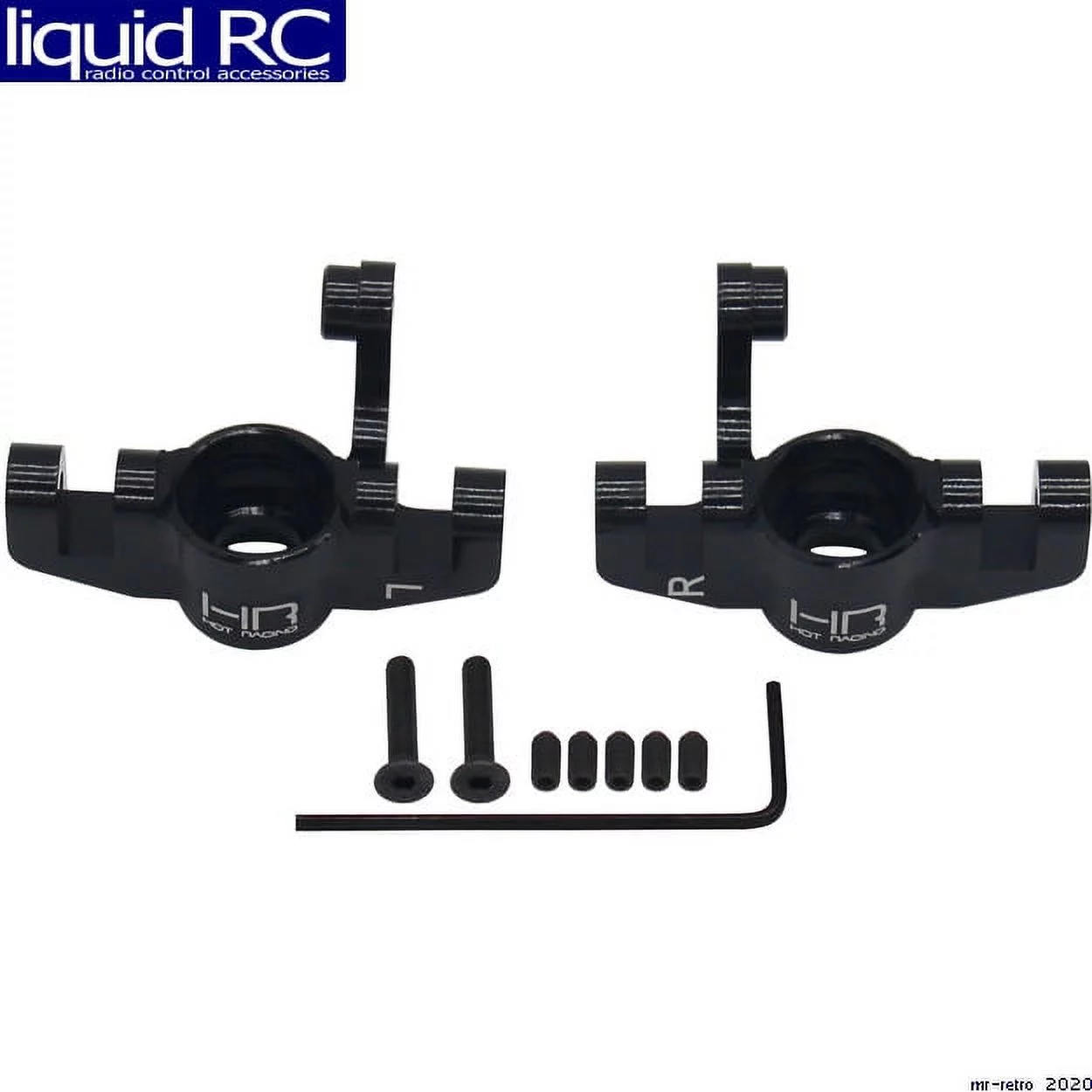 Hot Racing SCTE2101 Aluminum Front Spindles/Steering Knuckles - Losi Ten & SCTE