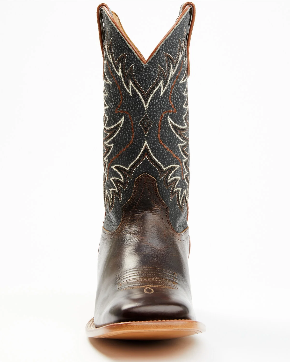 Cody James Men's Montana Western Boot Broad Square Toe Dark Brown 12 D(M) US