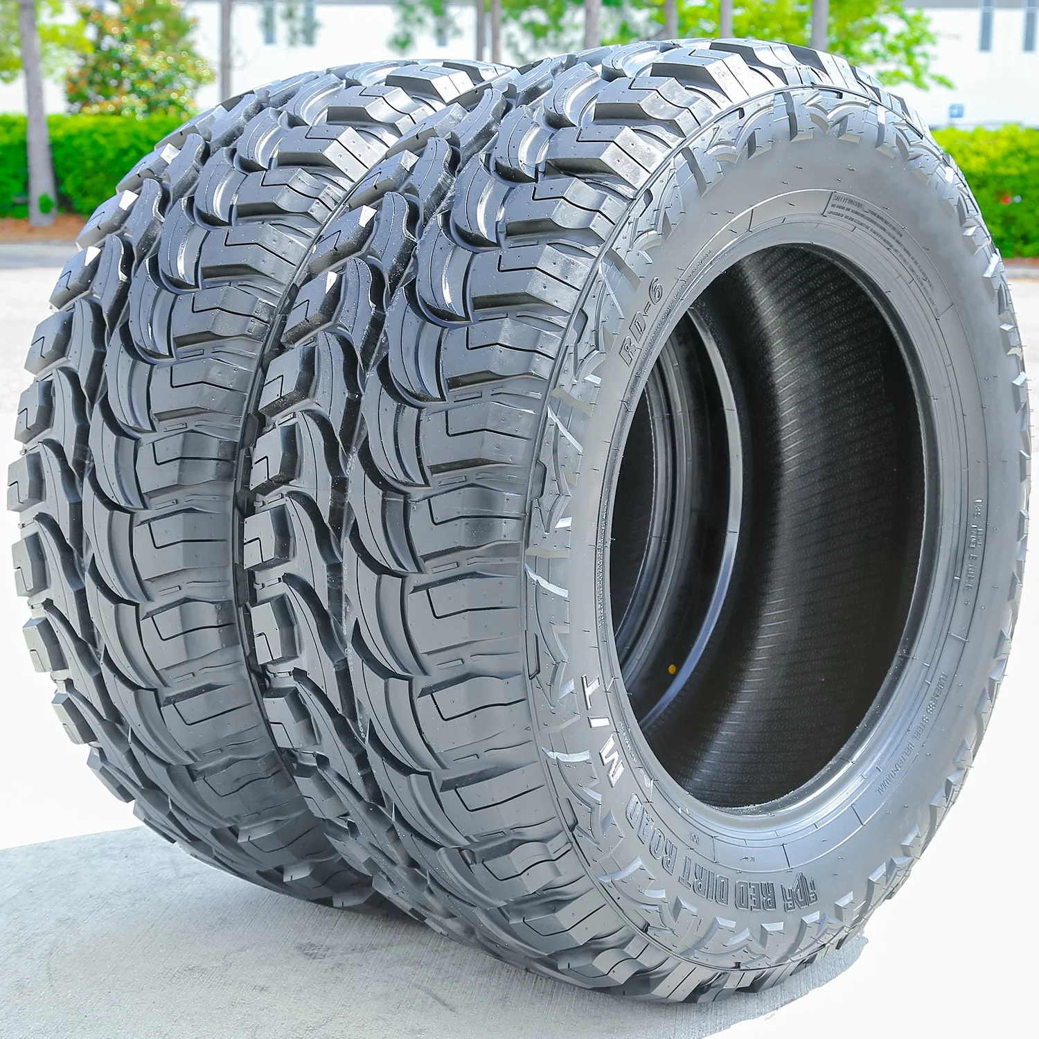 Tire Red Dirt Road RD-6 M/T LT 33X12.50R17 Load E 10 Ply MT Mud