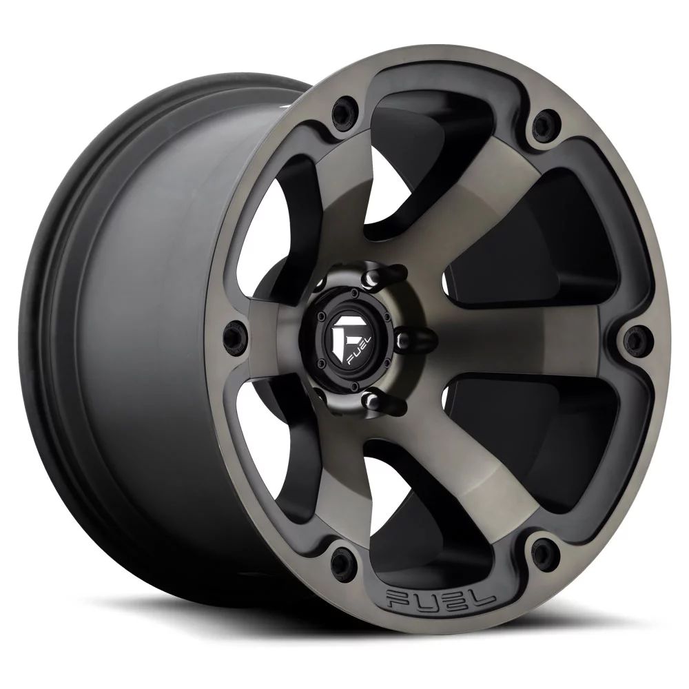 Fuel D564 Beast 20X9 6X135 20Et 67.06Cb Matte Black Double Dark Tint Wheel