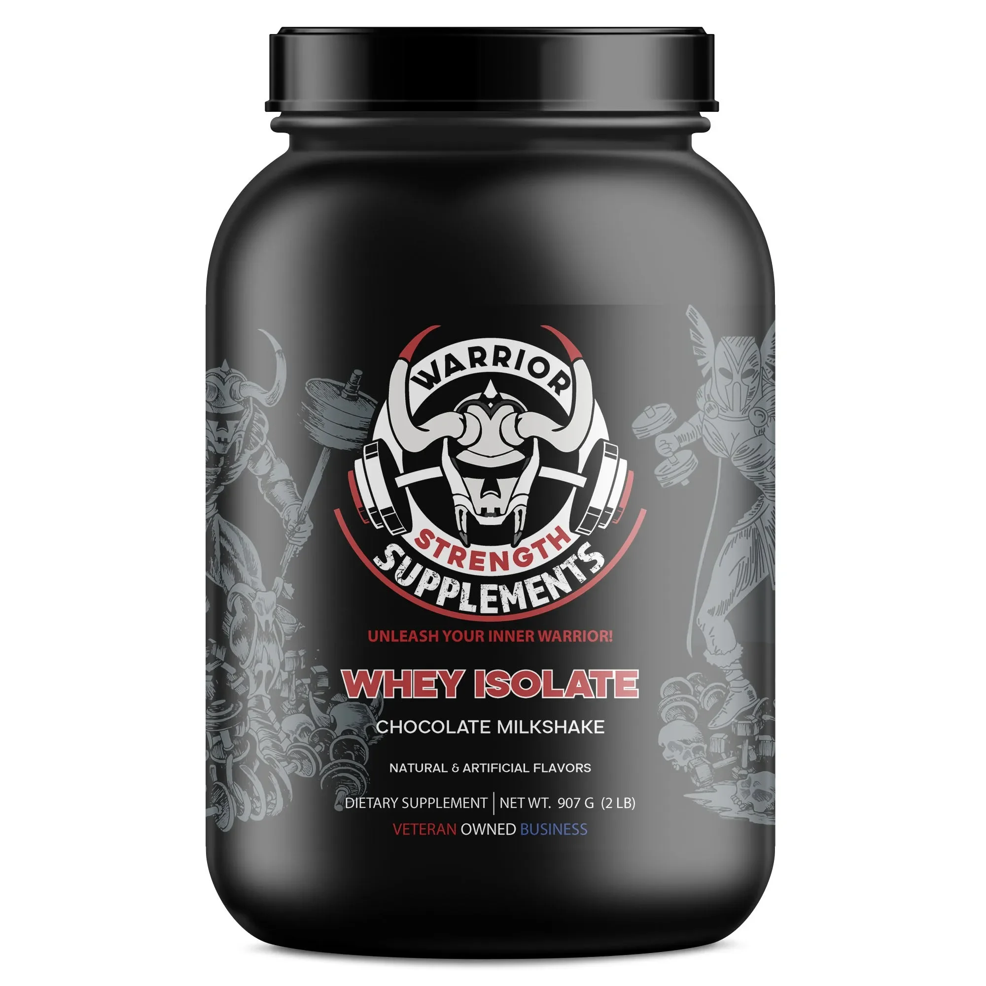 Warrior Strength Supplements | Whey Isolate 100% Chocolate