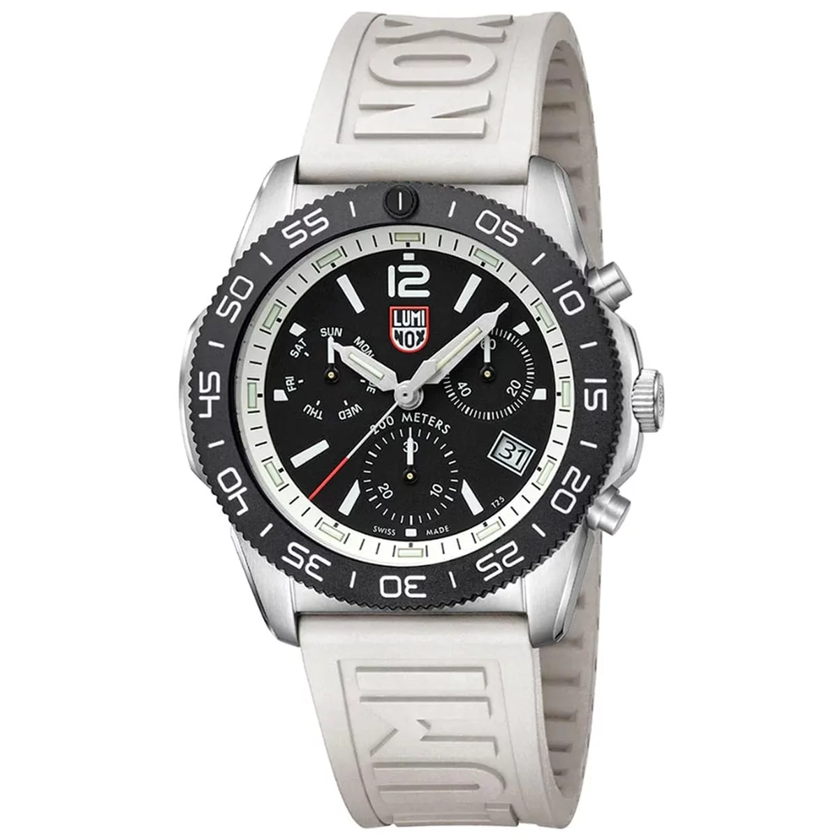 Luminox 3141 Men's Pacific Diver Chronograph Black Dial Watch