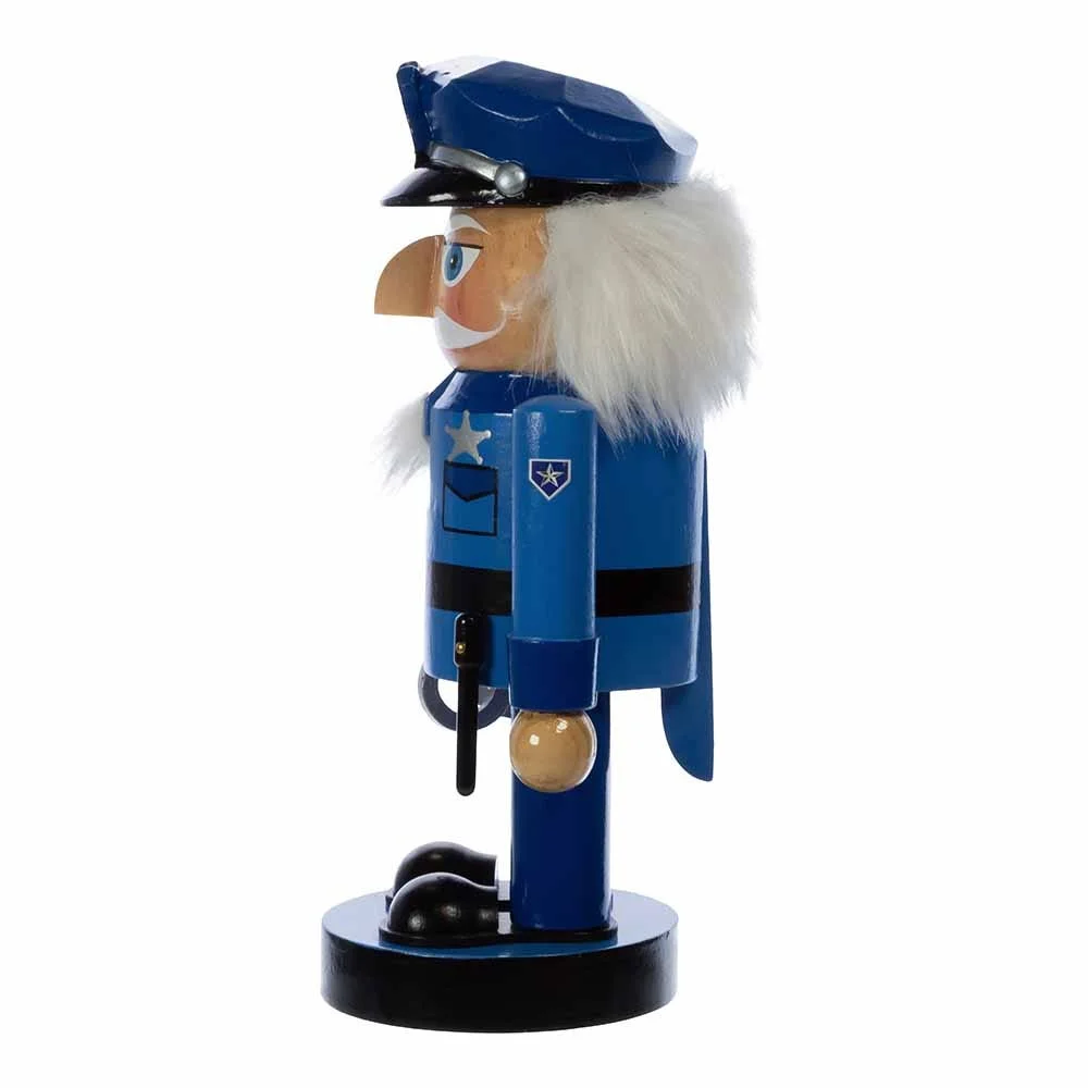 Kurt Adler 10-Inch Wooden Police Nutcracker