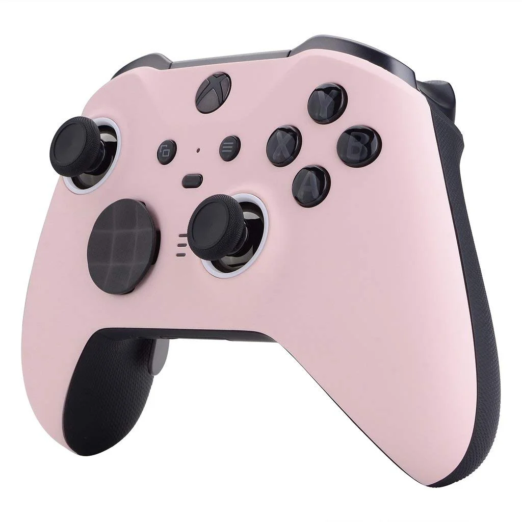 Pink Sakura UN-MODDED Custom Controller Compatible with Xbox ONE Elite Series 2