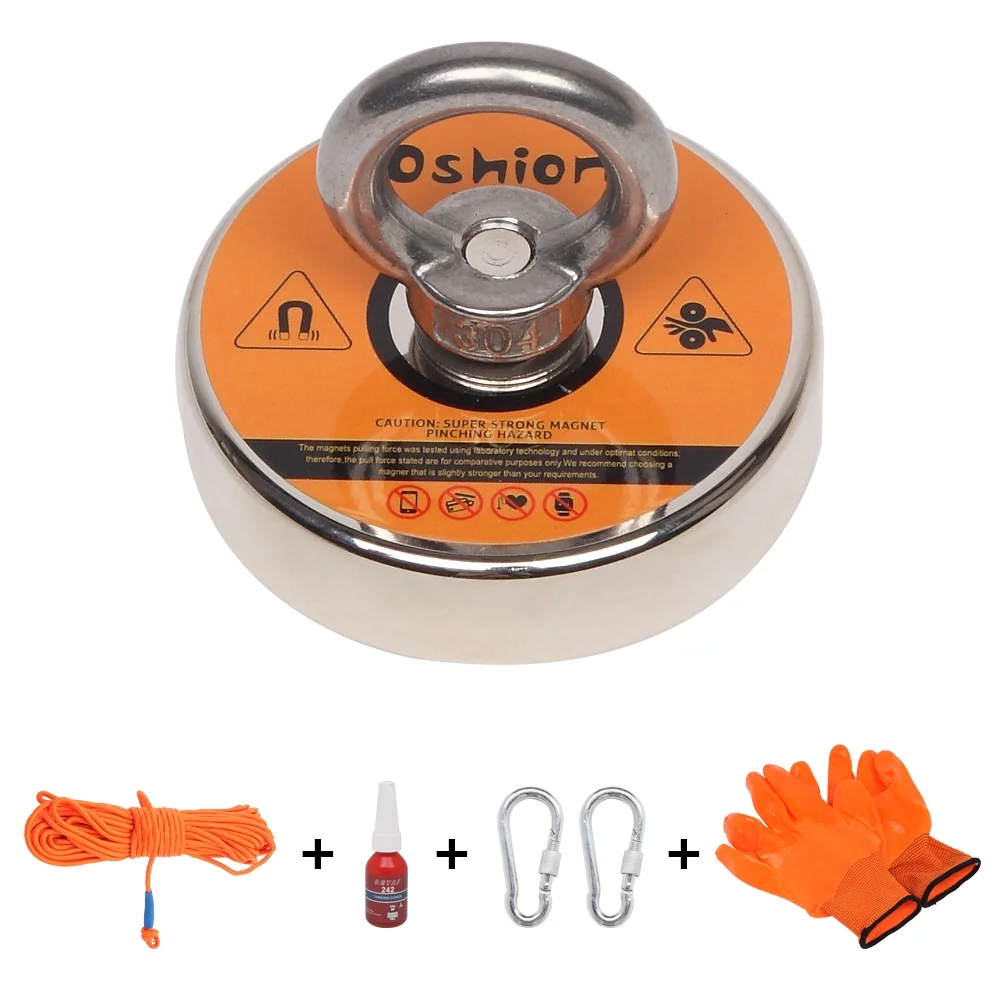 Zimtown Magnet Fishing Kit with Strong Magnet for Pulling 550 lbs