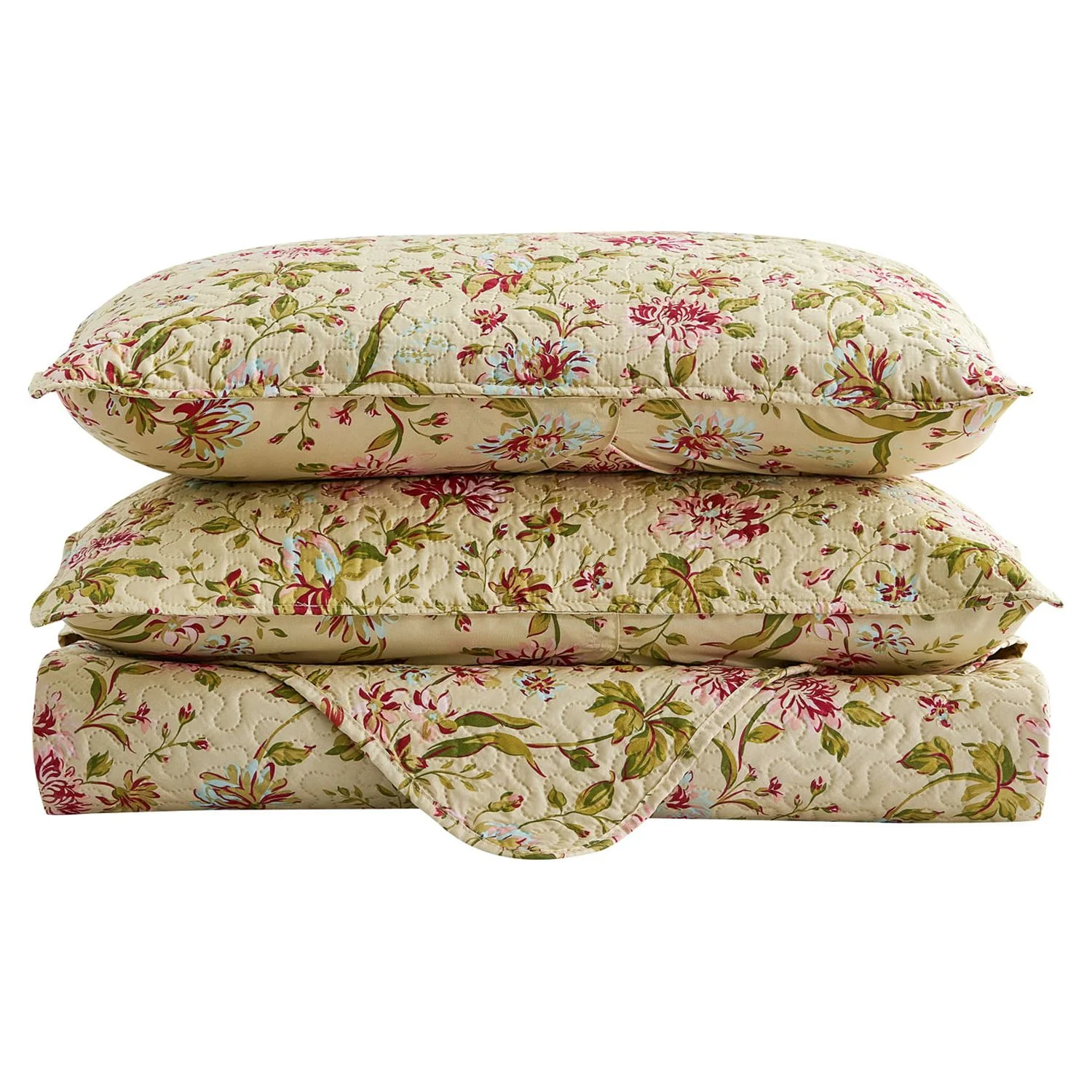 3 Piece Microfiber Quilt Set Queen 88