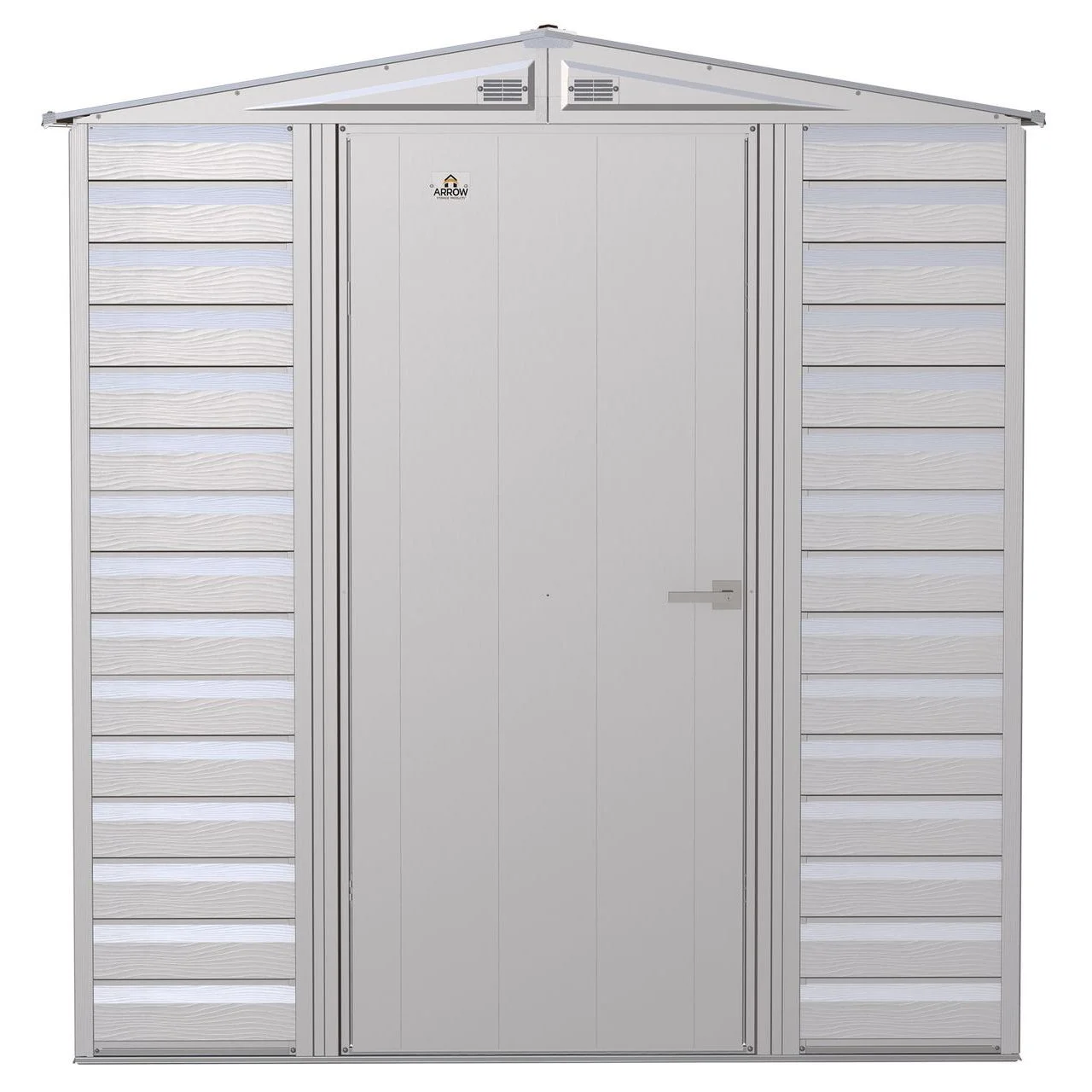 Arrow SCG67FG 6 x 7 ft. Arrow Select Steel Storage Shed, Flute Grey