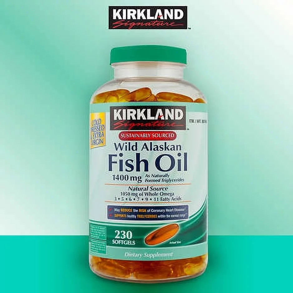 KS  Wild Alaskan Fish Oil, 1,400 mg., 230 Softgels