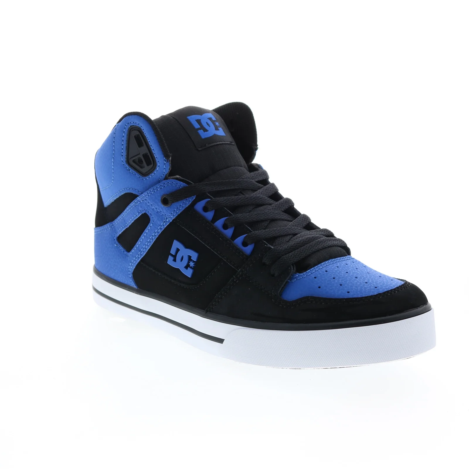 DC Shoes Men's Pure High-Top Shoes Black/Royal - ADYS400043-BR4