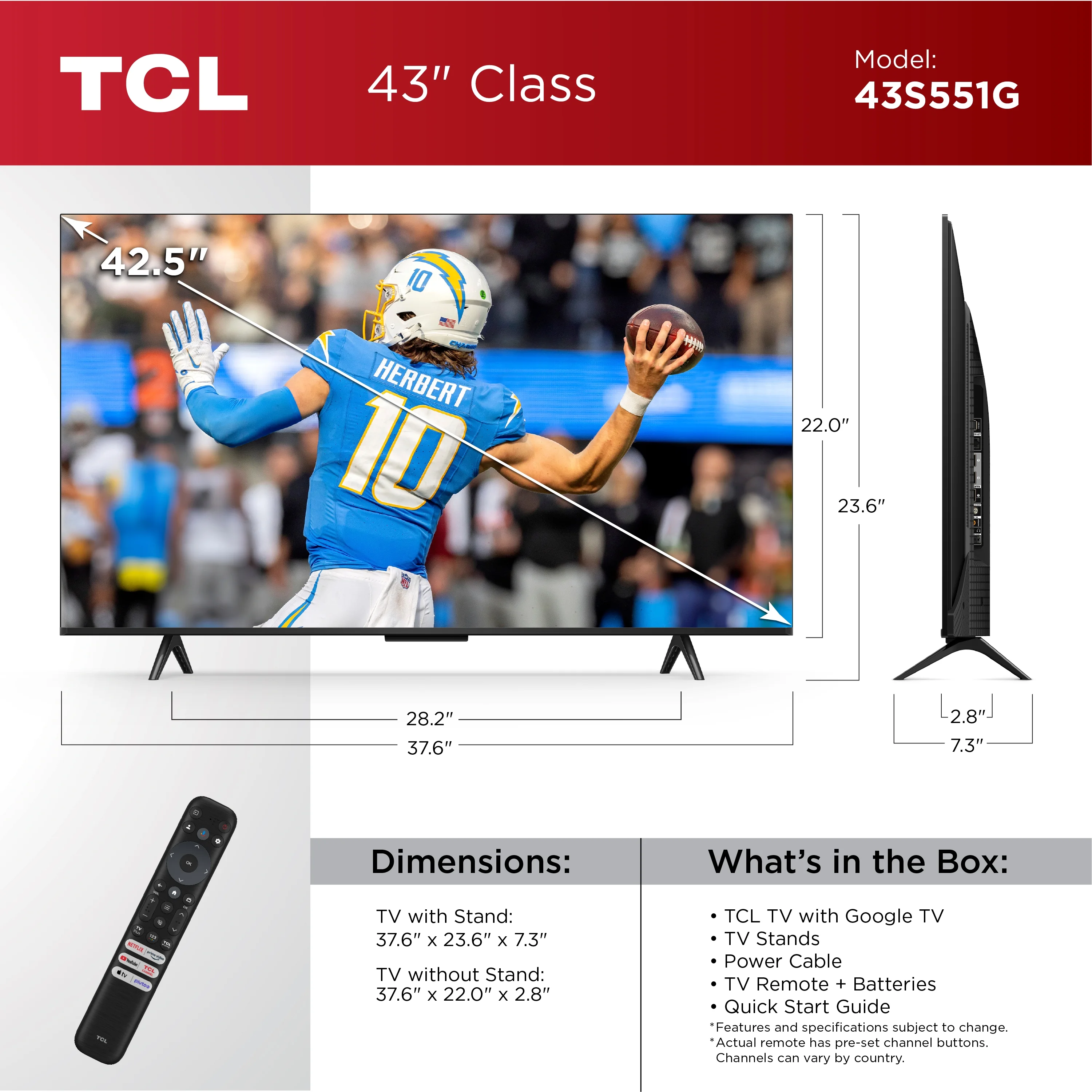 TCL 43