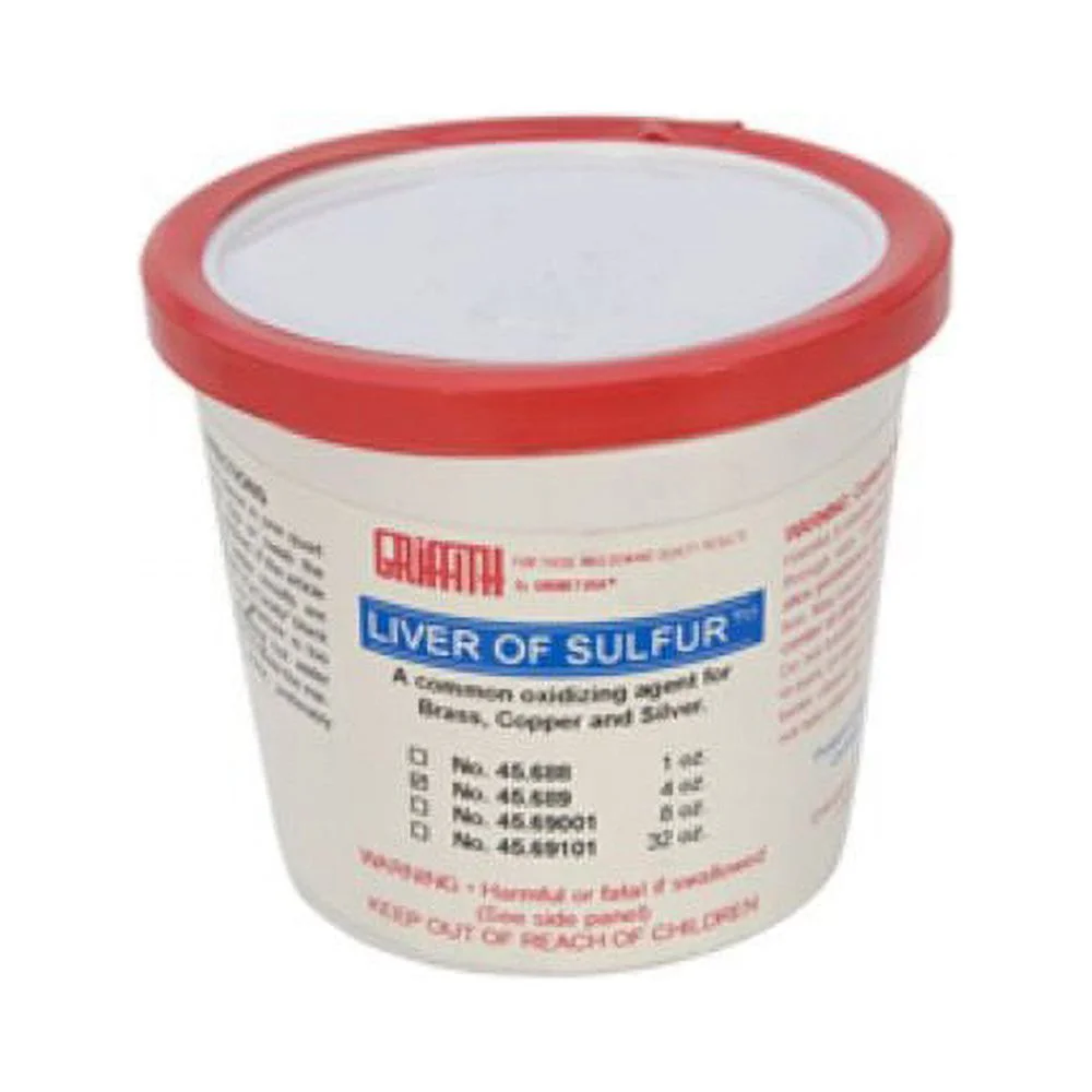 Liver Of Sulfur, 4 Ounce Jar