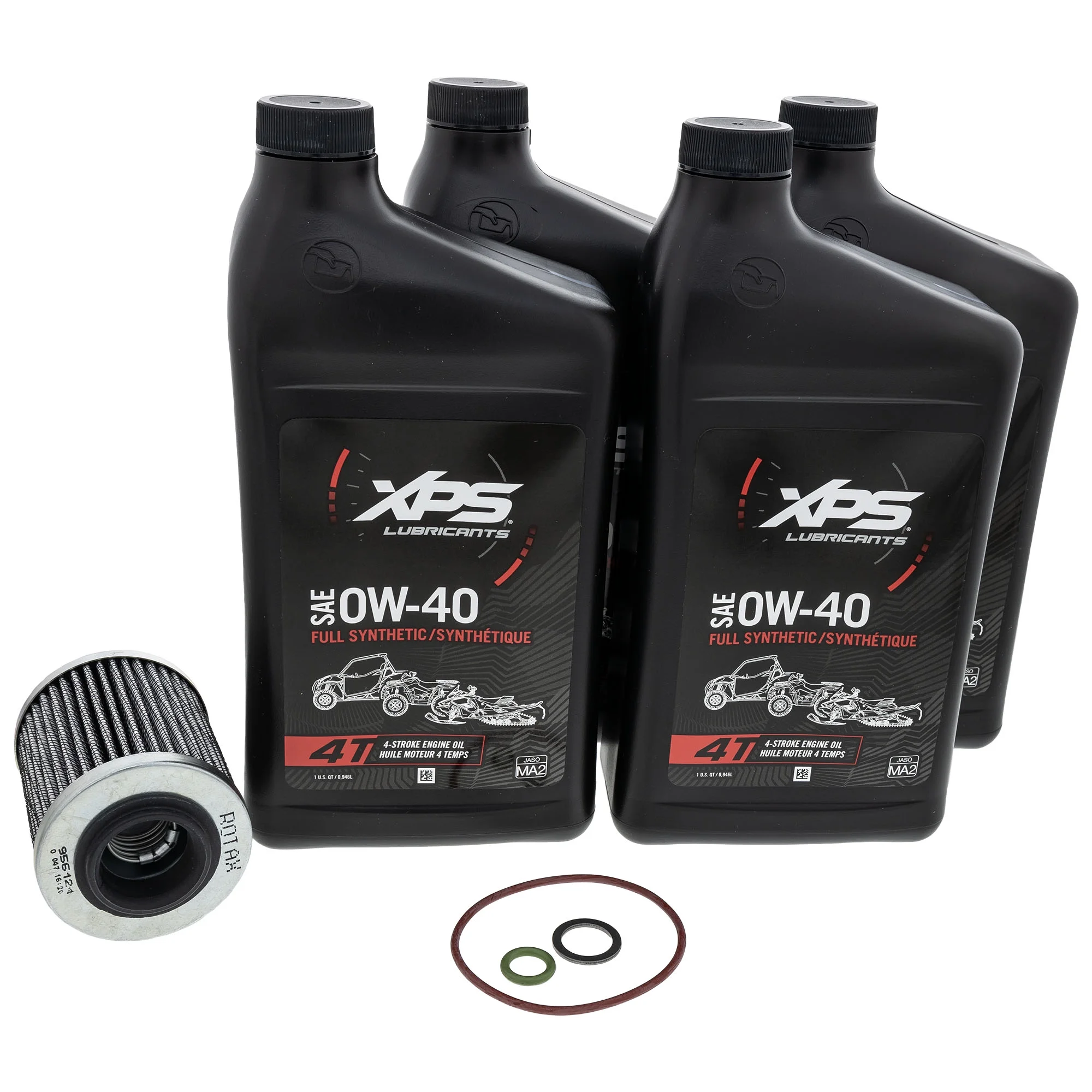 Ski-Doo 9779255 BRP Can-Am XPS 0W-40SAE Synthetic Oil Change Kit Rotax 1200 Engines