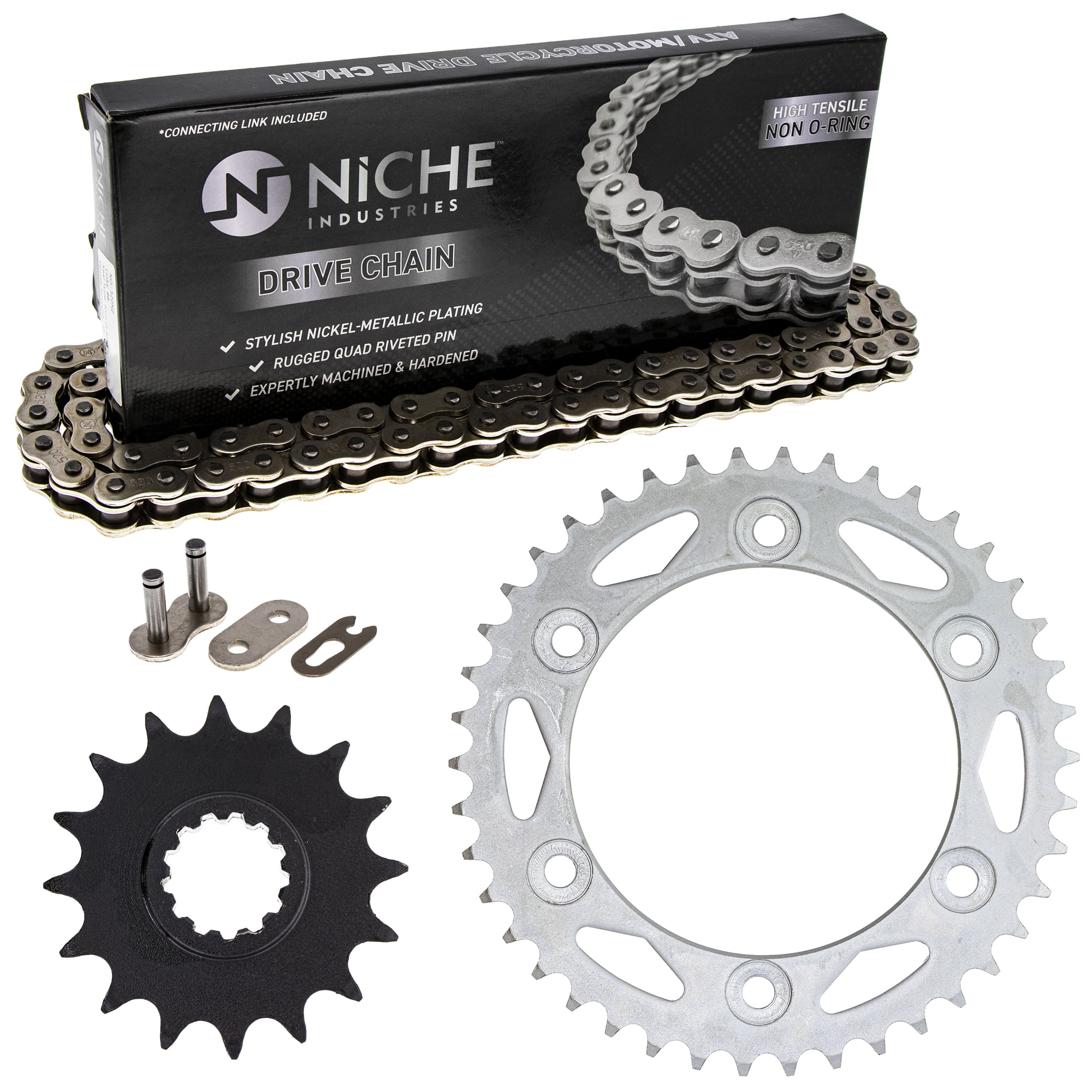 Niche Sprocket Chain Set for Honda CBR1000RR 16/42T 520 Motorcycle MK1003635
