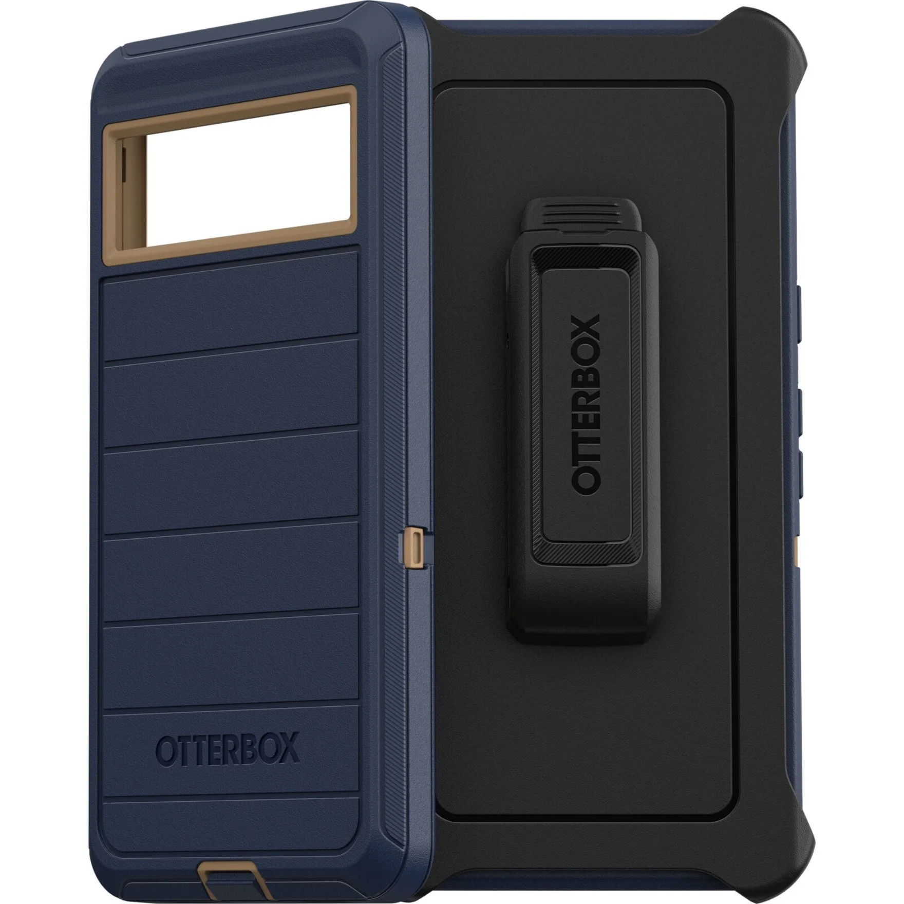 OtterBox Defender Series Pro Rugged Carrying Case (Holster) Google Pixel 7 Smartphone, Blue Suede Shoes