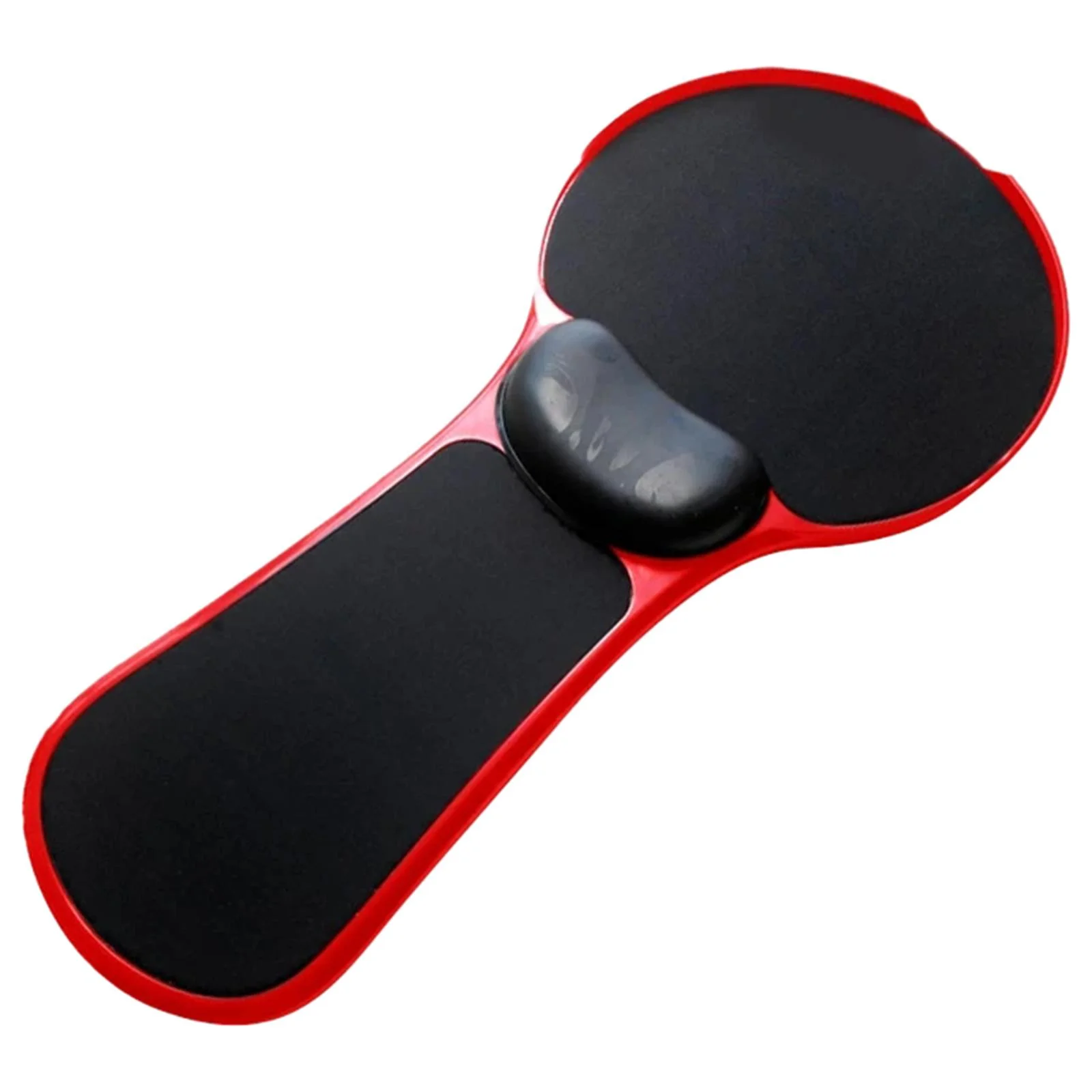 Computer Ergonomic Armrest Wrist Rest for Desk and Chair Office Adjustable Red