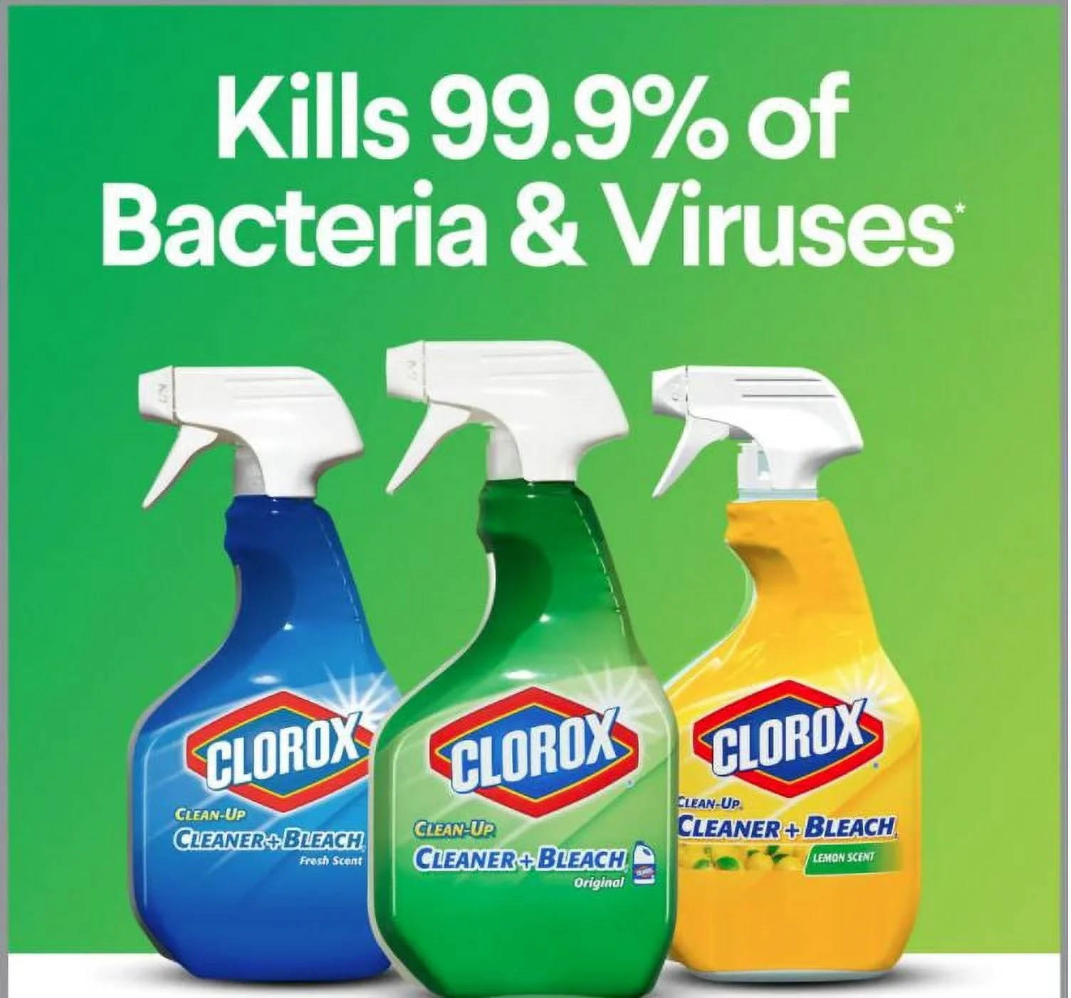 Clean-Up 32 oz. Fresh Scent All-Purpose Cleaner with Bleach Spray (2-Pack)