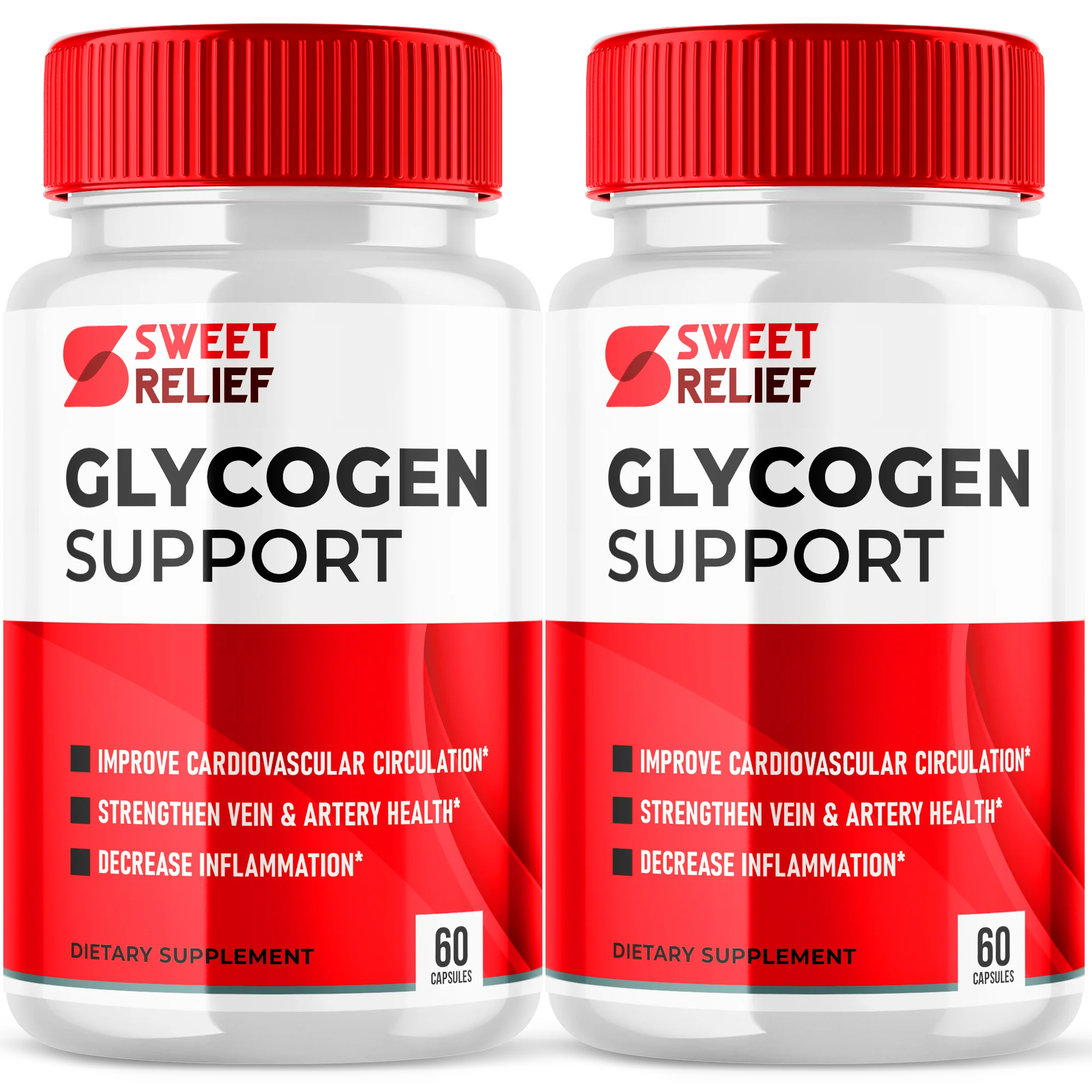 Sweet Relief Glycogen Support Advanced Formula Supplement 2 Pack