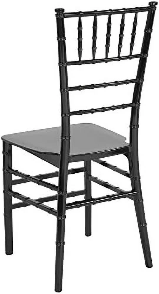 ZFGSUIJN White Stackable Resin Chiavari Chair
