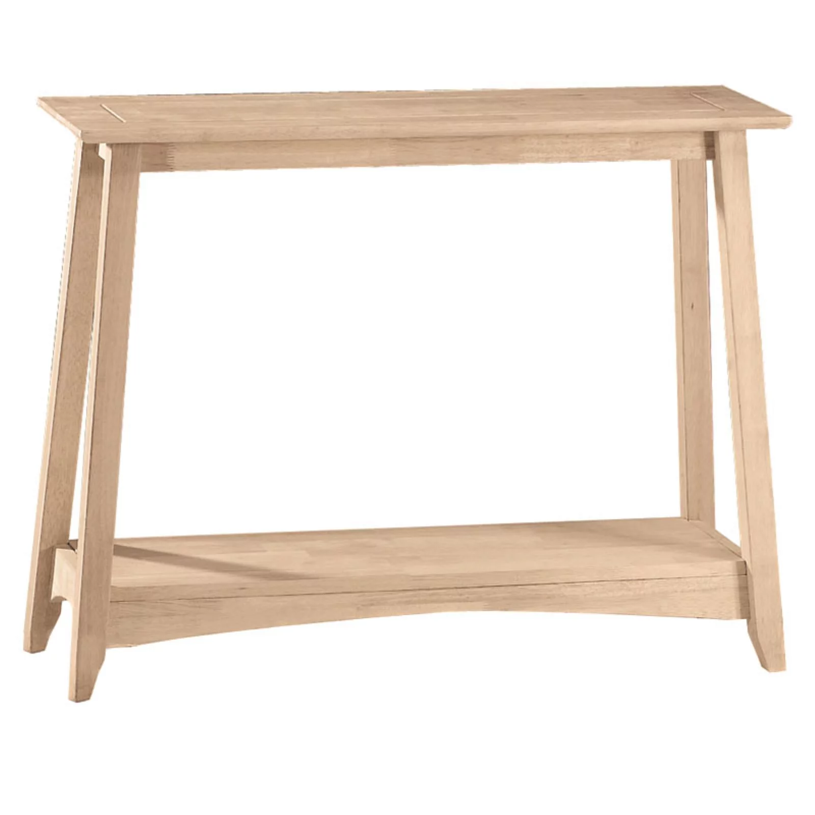 International Concepts Bombay Unfinished Sofa Table