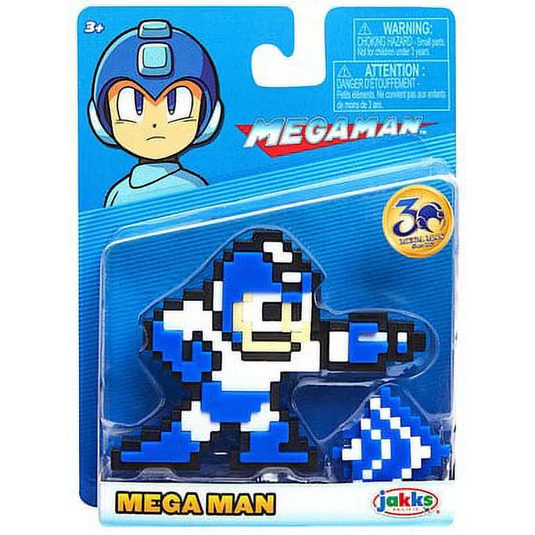 Mega Man 8 Bit Figure | Mega Man w/ Ice Slasher