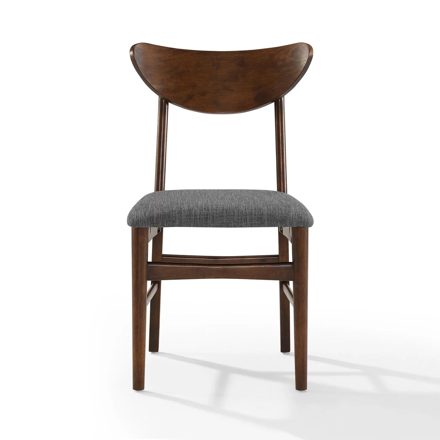 Maykoosh Artisanal Artistry 2Pc Wood Dining Chairs W/Upholstered Seat Mahogany - 2 Wood Back Chairs