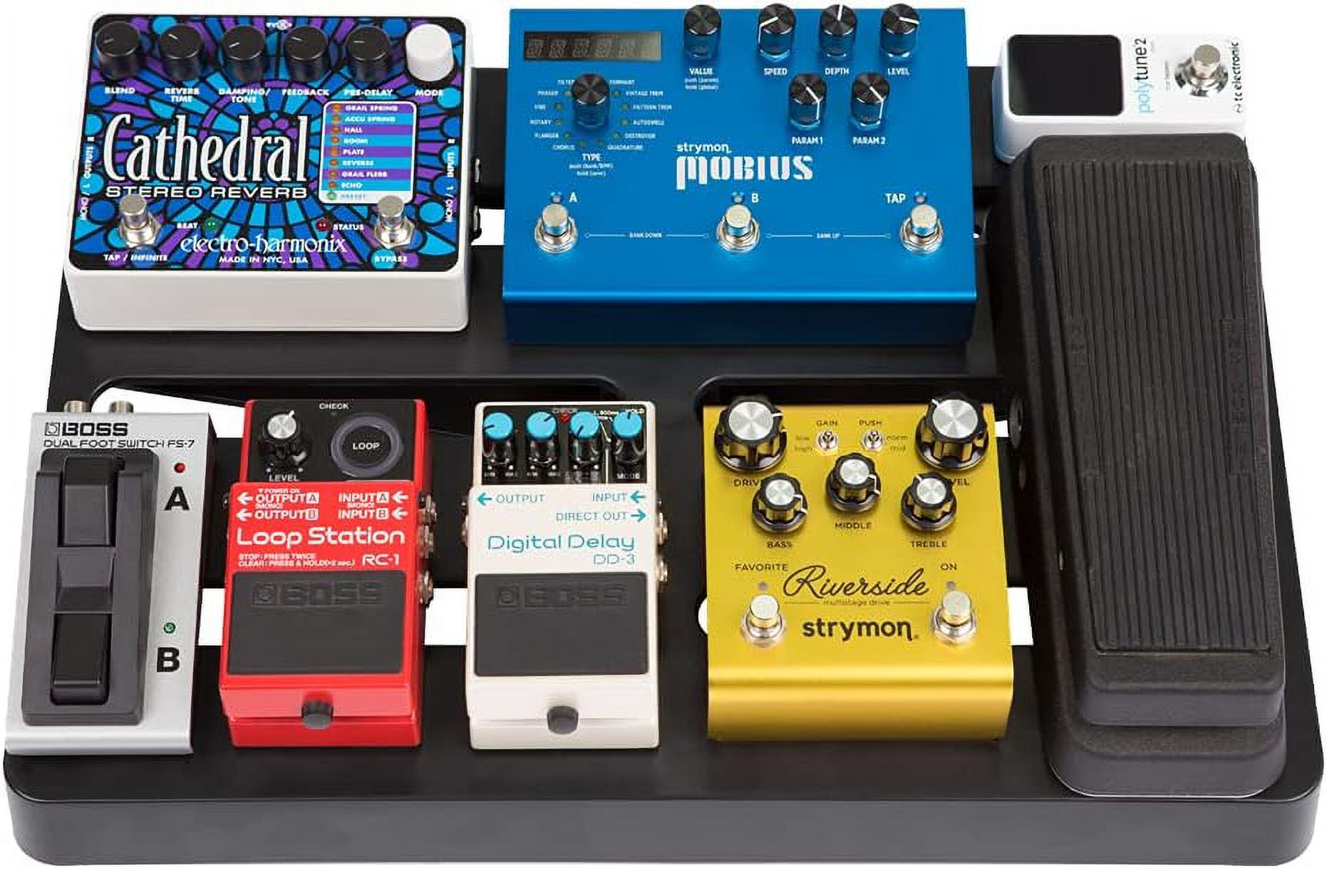 Injection Molded Non-Powered Pedalboard (1-PB1712)