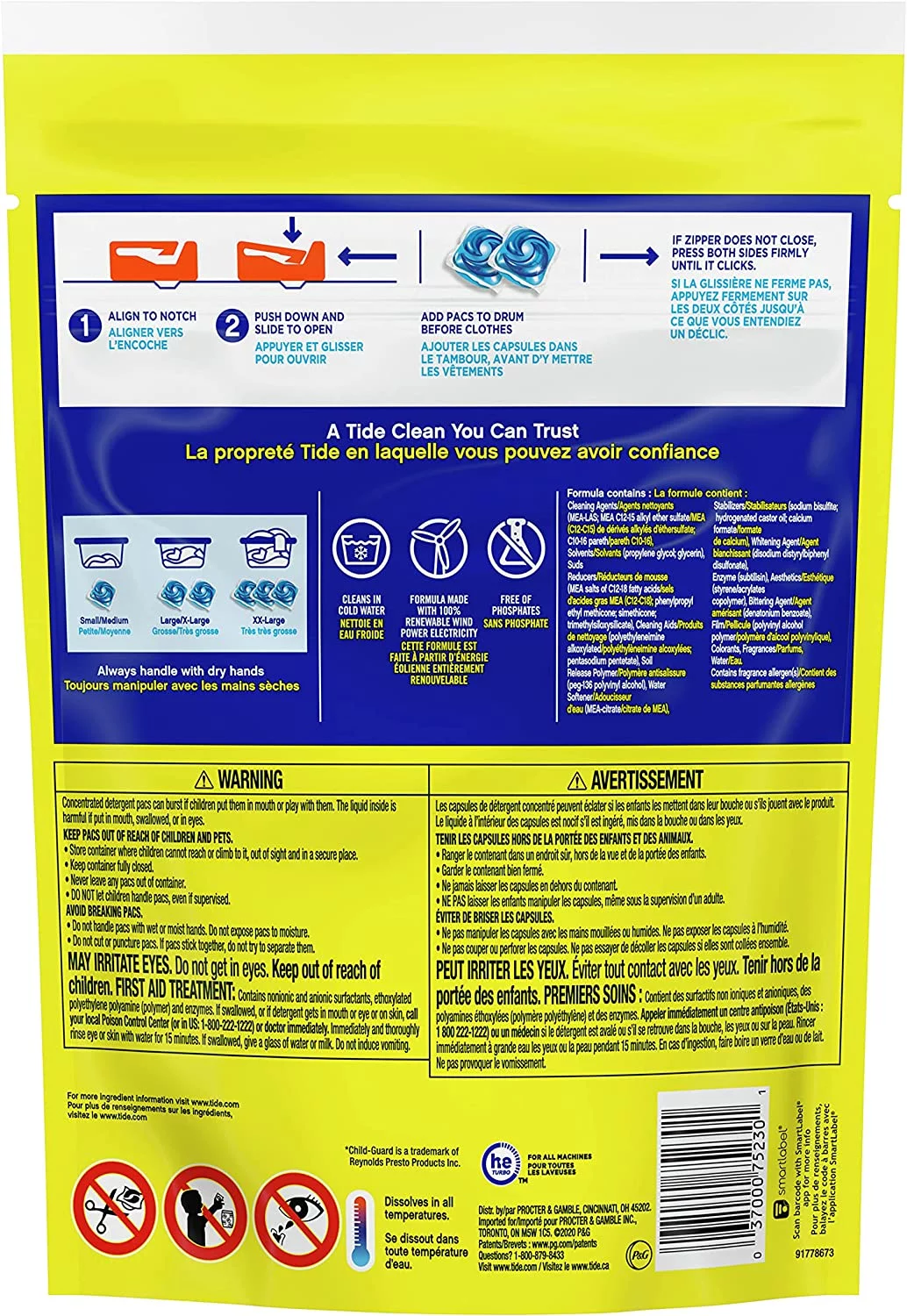 Tide Simply Pods + Oxi Laundry Detergent Soap Pods, Refreshing Breeze, 43 Pac Capsules,24 Ounces
