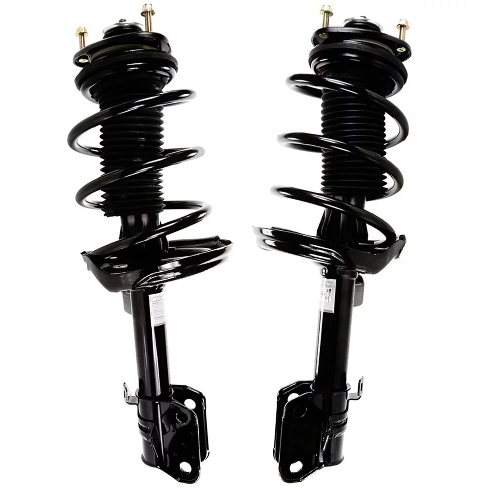 AutoShack Front Complete Struts and Coil Springs Set of 2 Driver and Passenger Side Replacement for 2006 2007 2008 2009 2010 2011 2012 2013 2014 Honda Ridgeline 3.5L V6 AWD CST1004043PR
