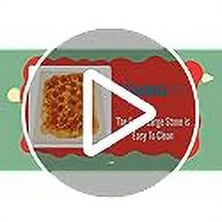 CucinaPro Pizza Stone for Oven, Grill, BBQ- Extra Thick 5/8