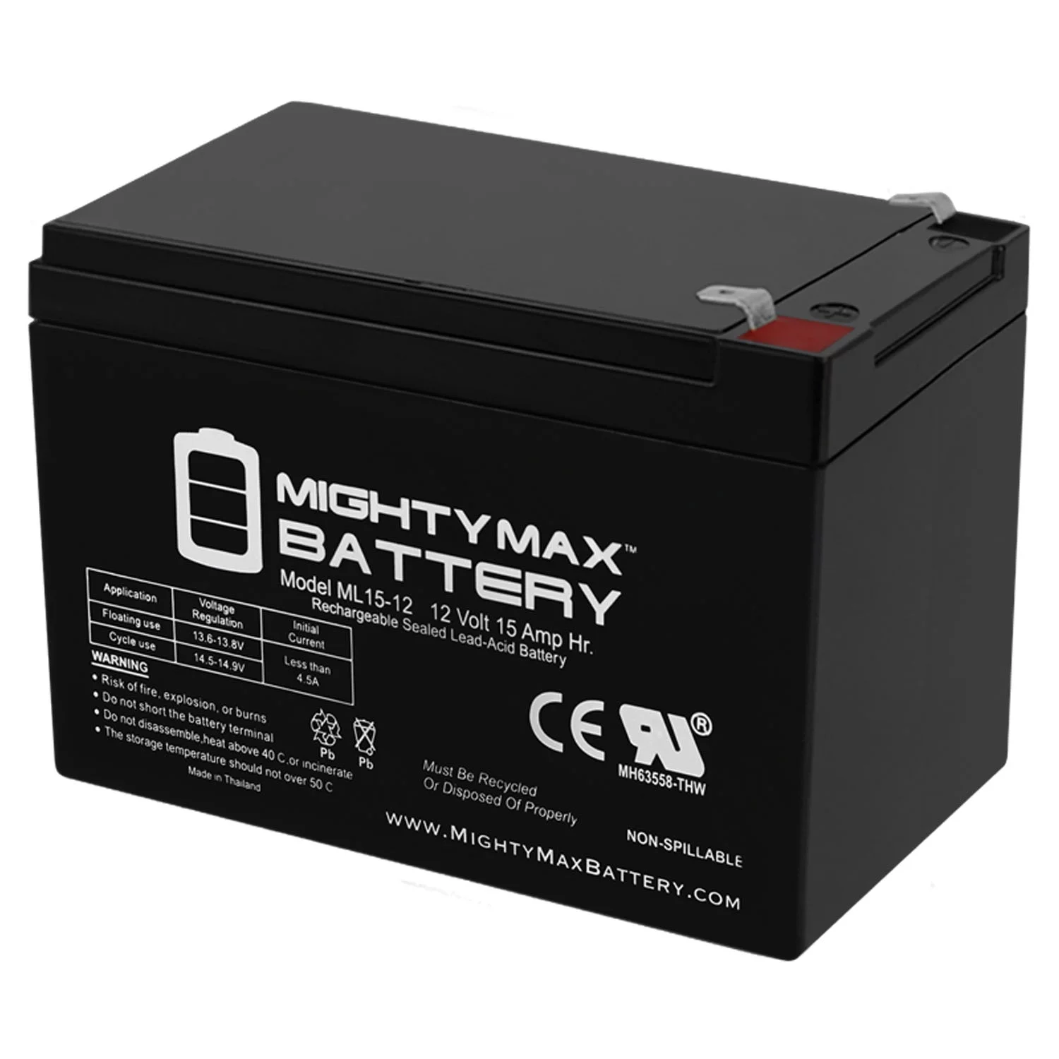 12V 15AH F2 Battery for Revolution Mobility RoRo Jr Scooter