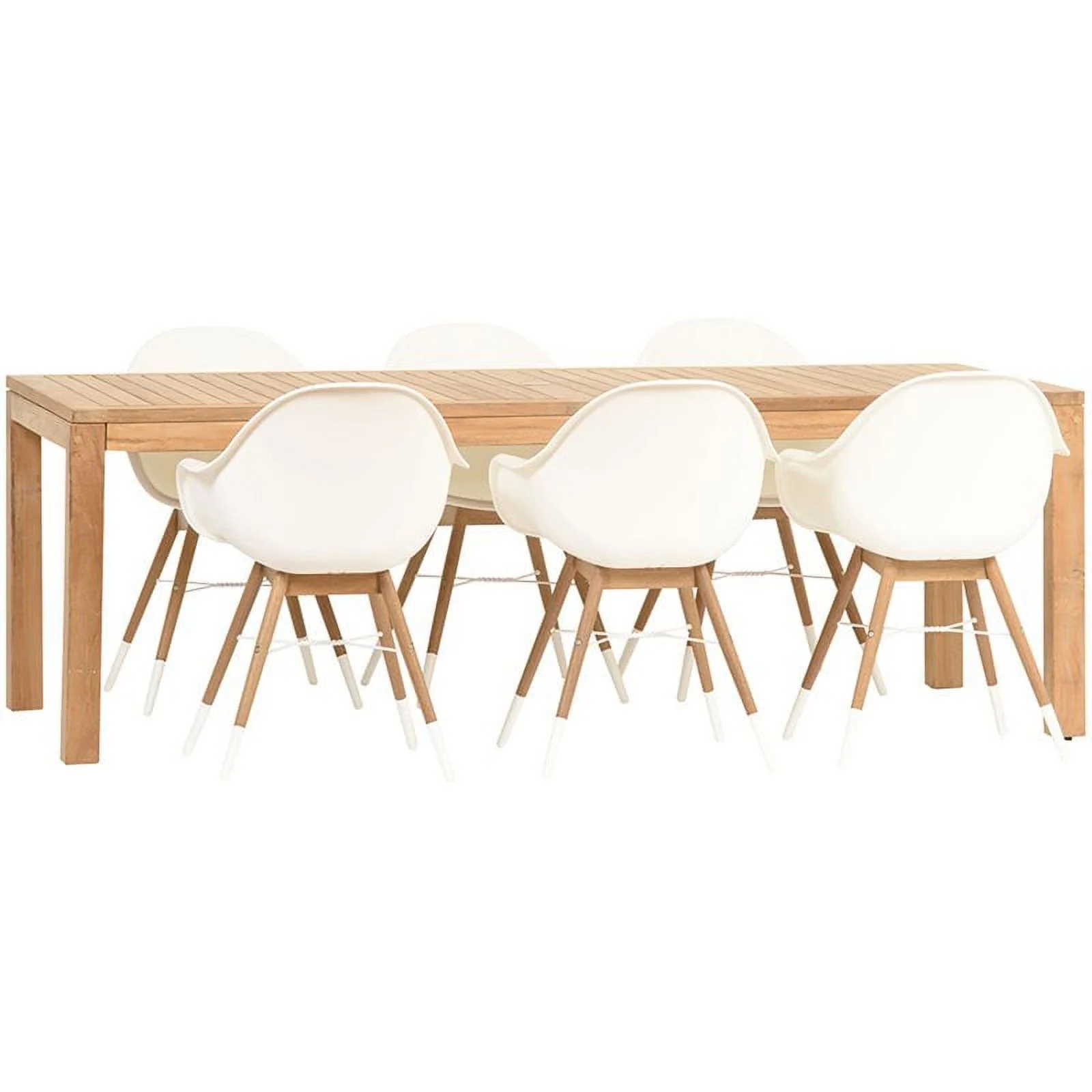 International Home Amazonia Charlotte 7 Piece Patio Dining Set