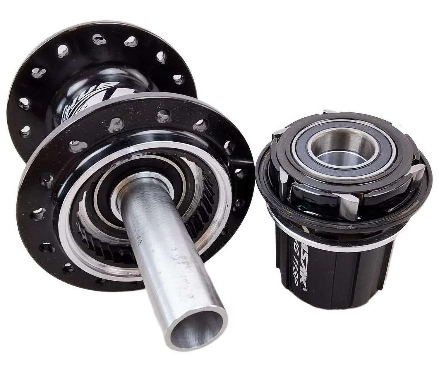 PASAK MTB Bike Hub 6 Paws 4 Bearings Quick Release Thru Axle 32 holes 8 9 10 11 12 speed HG casstte flywheel