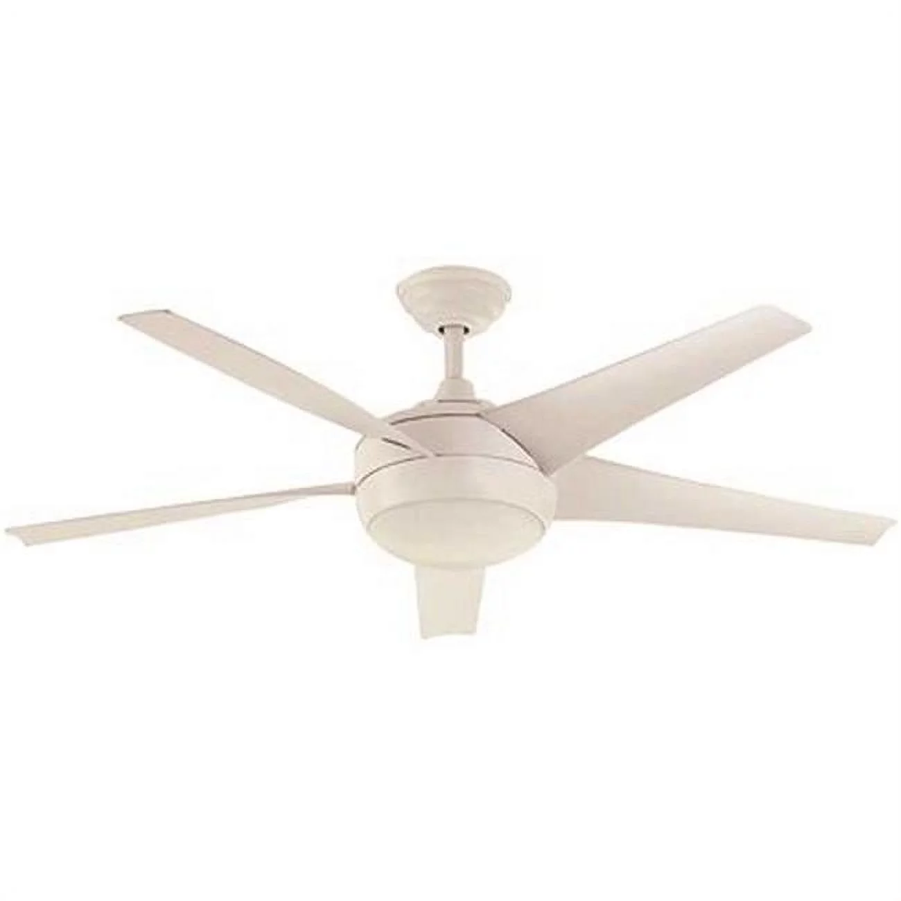 Home Decorators Collection 37662 52 in. Windward IV Indoor Ceiling Fan with Bowl Light Kit & Blades, Matte White