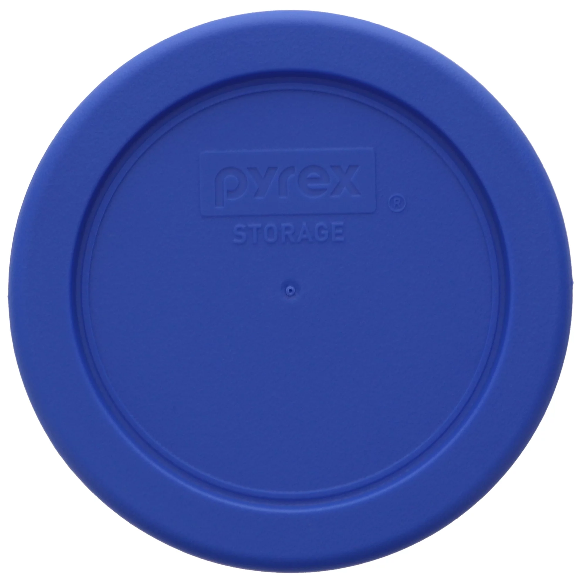 Pyrex 7202-PC 1-Cup Amparo Blue Replacement Food Storage Cover Lid - 2 Pack