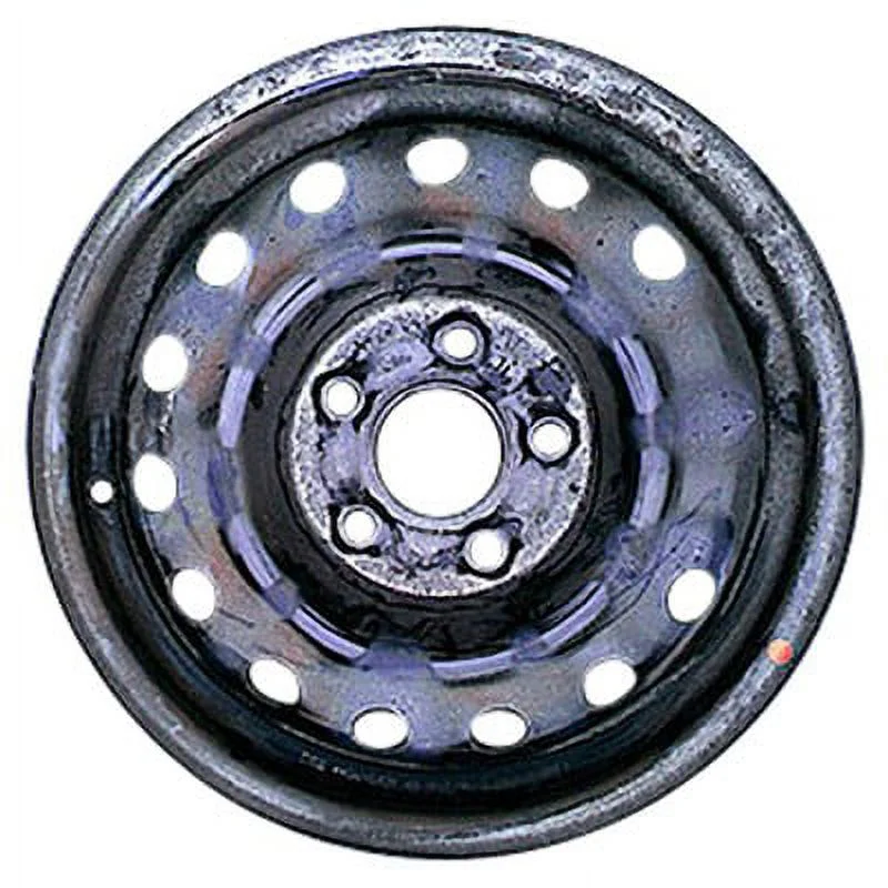 KAI 15 X 5.5 Reconditioned OEM Steel Wheel, Black, Fits 2010-2013 Kia Forte