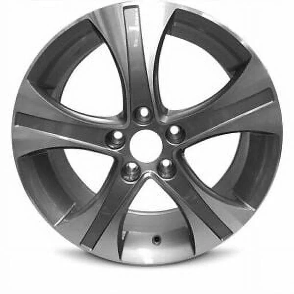 For 2018-2020 Hyundai Elantra 17 Inch Machined Face Gun Metal Rim - OE Direct Replacement - Road Ready Car Wheel