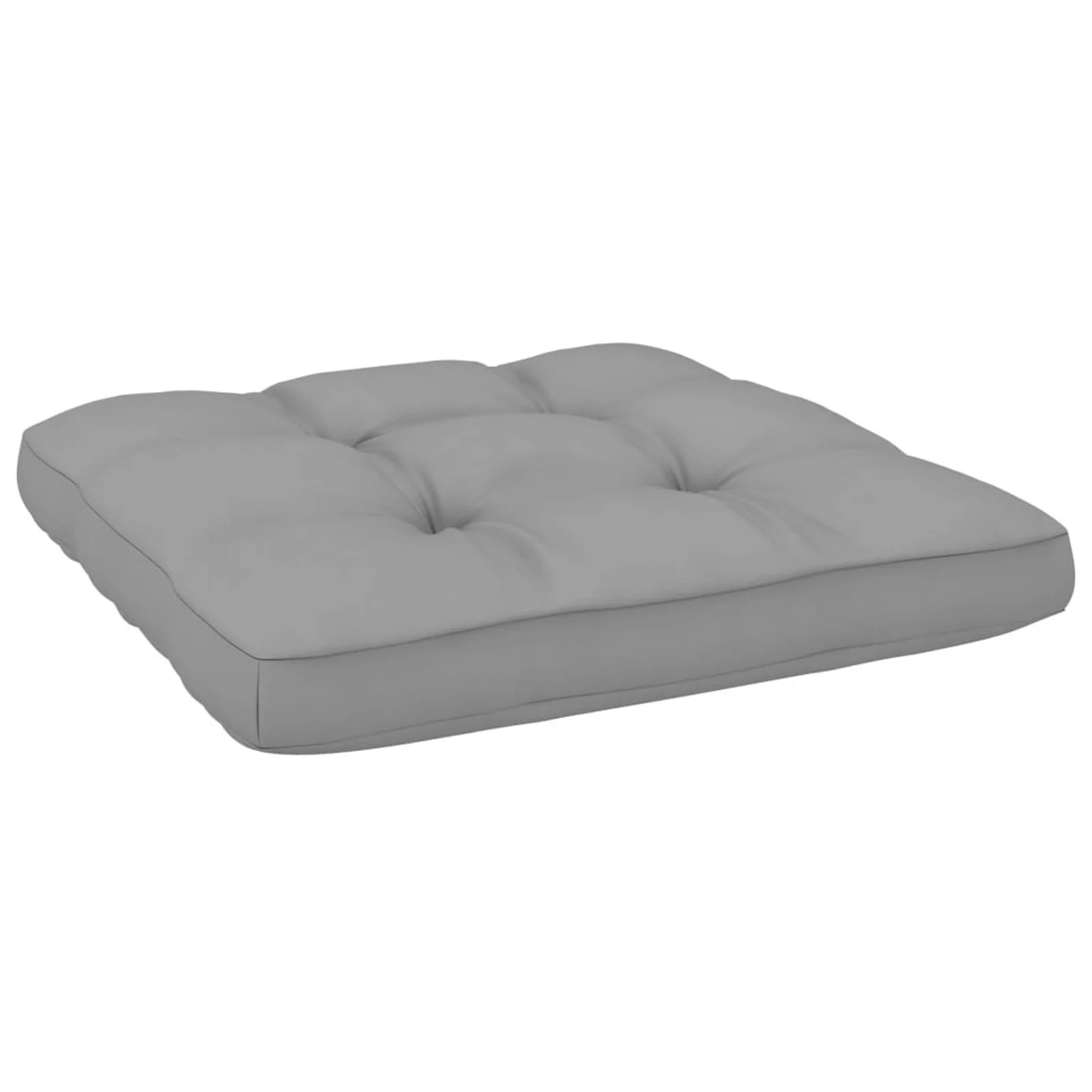 Anself Pallet Cushions 2 pcs Gray Fabric