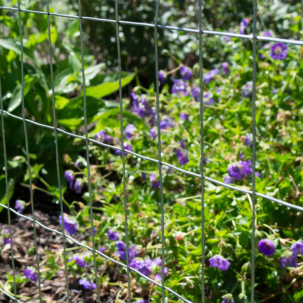 YARDGARD 4-by-2-Inch Mesh 14 Gauge Welded Mesh Fence