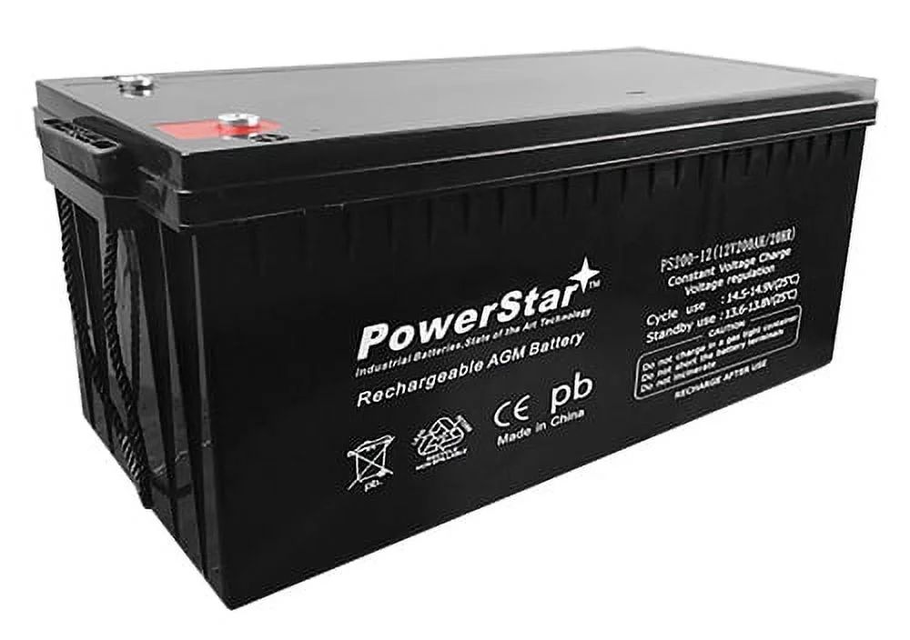 12v 200AH 4D Deep Cycle Replacement SLA/AGM Battery - 2 YEAR WARRANTY