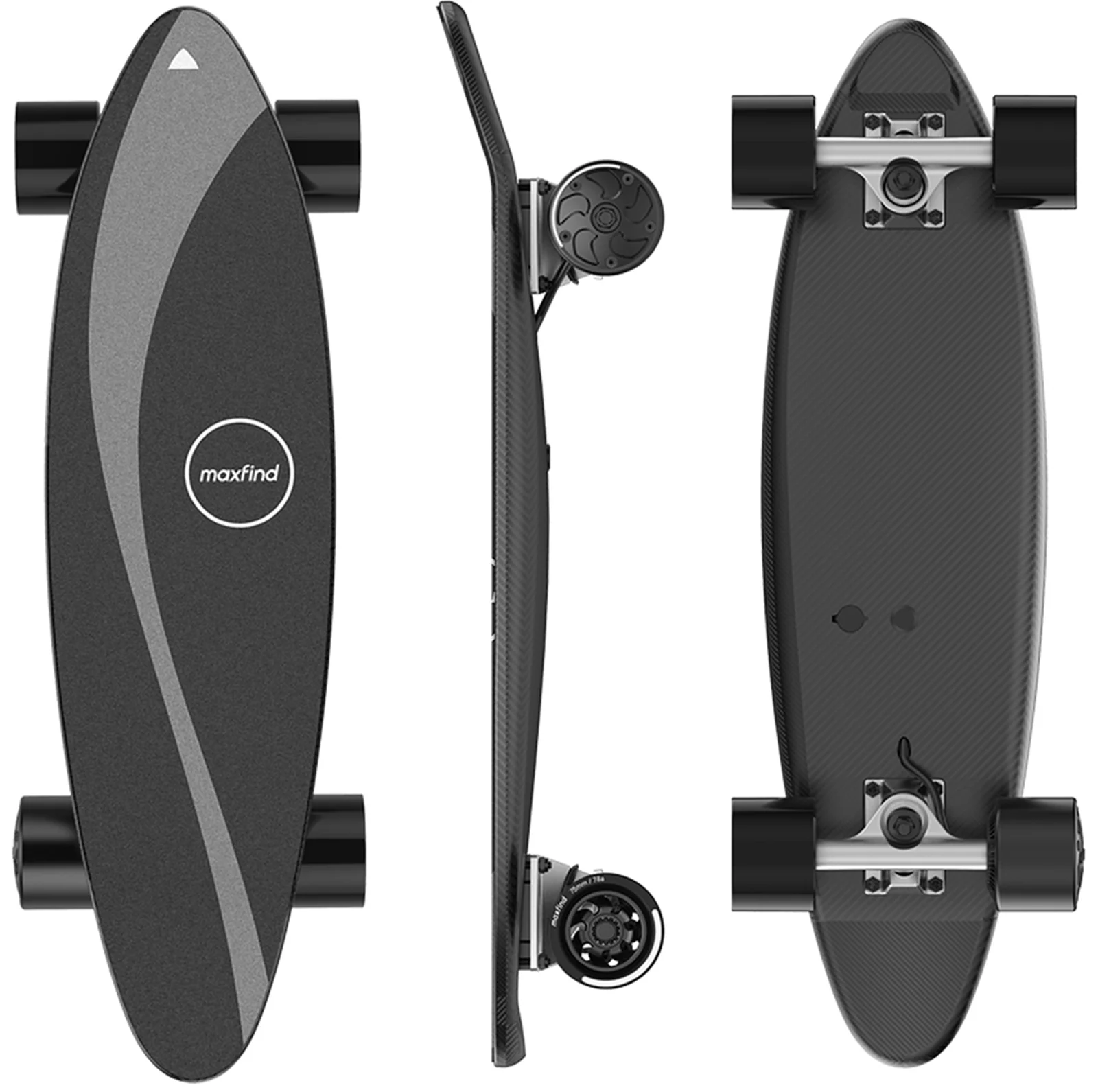 Electric Skateboards for Kids - Mini E-Skateboard with Remote, 350W Motor, Top Speed of 15 MPH - Perfect for Teens, MAX ONE