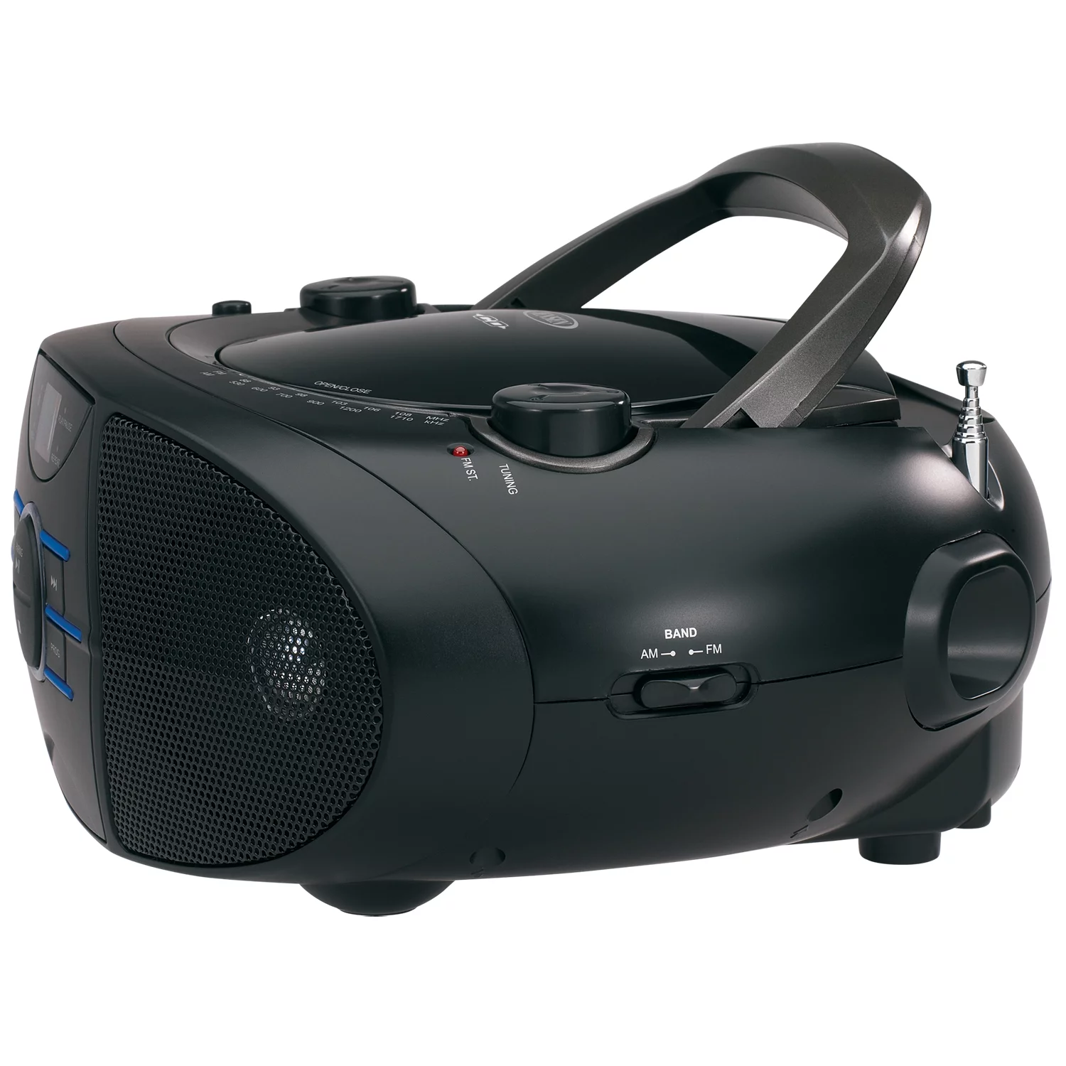 Jensen CD-560 Portable Stereo CD Player with AM/FM Stereo Radio & Bluetooth