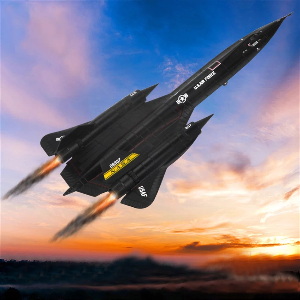 1:144 Blackbird SR-71 Reconnaissance Aircraft Alloy Aircraft Model Simulation Model Aircraft