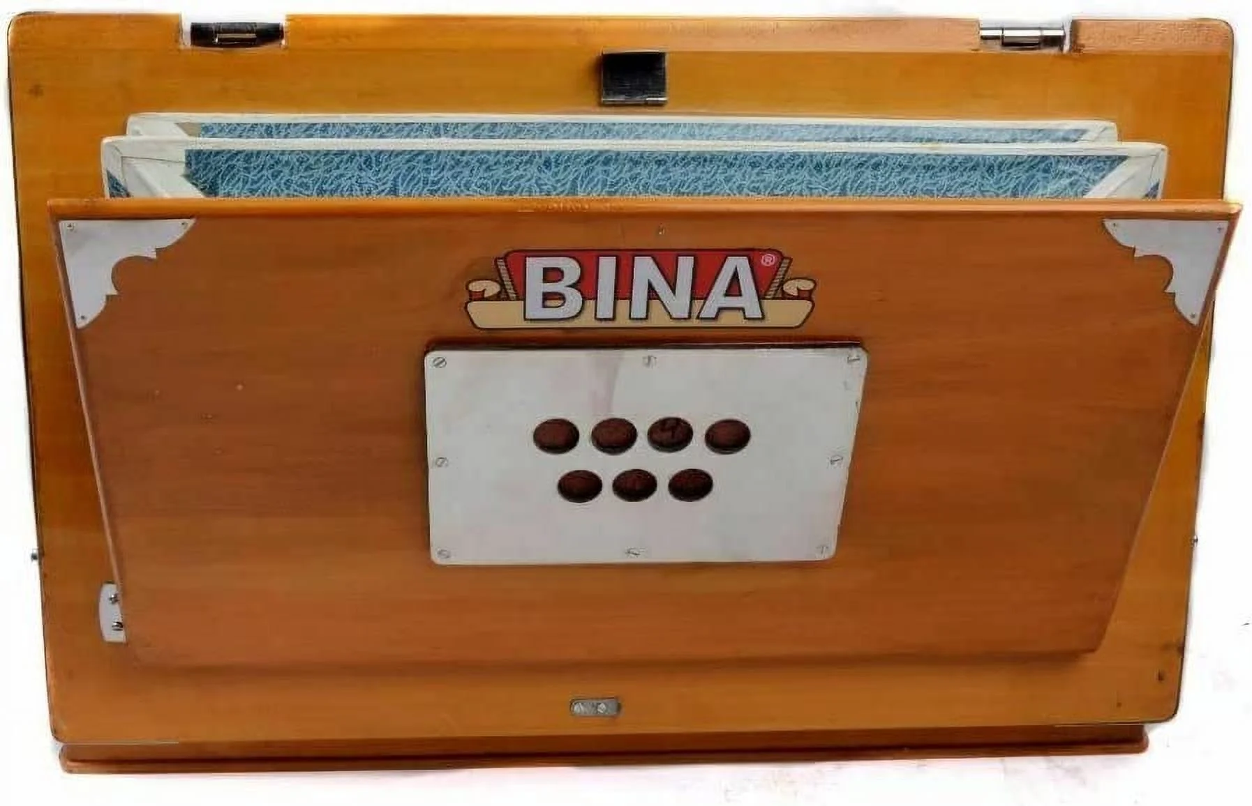 Naad Octaves Double Reeds 4 Stopper double Bellow 32 Keys Harmonium