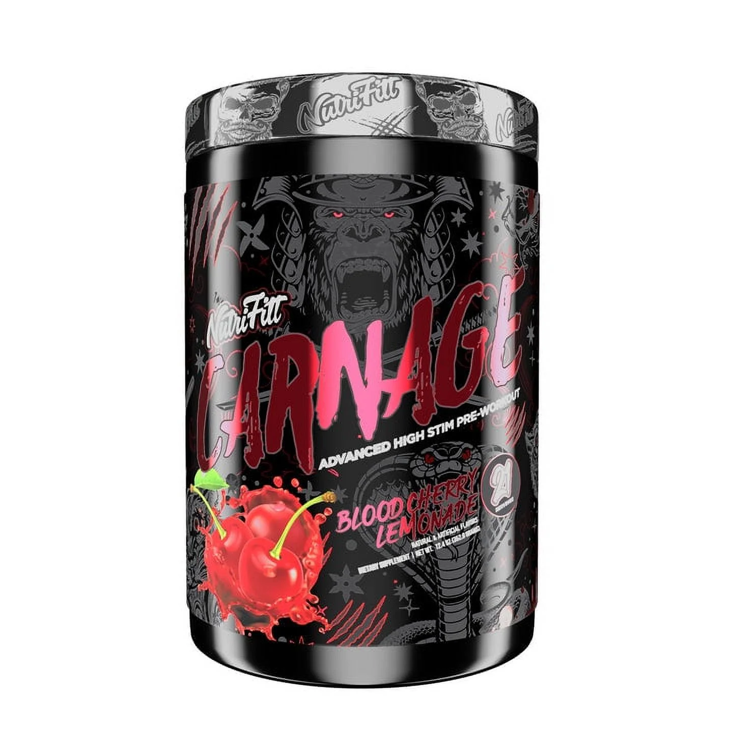 NutriFitt: Carnage Snow Cone Flavor