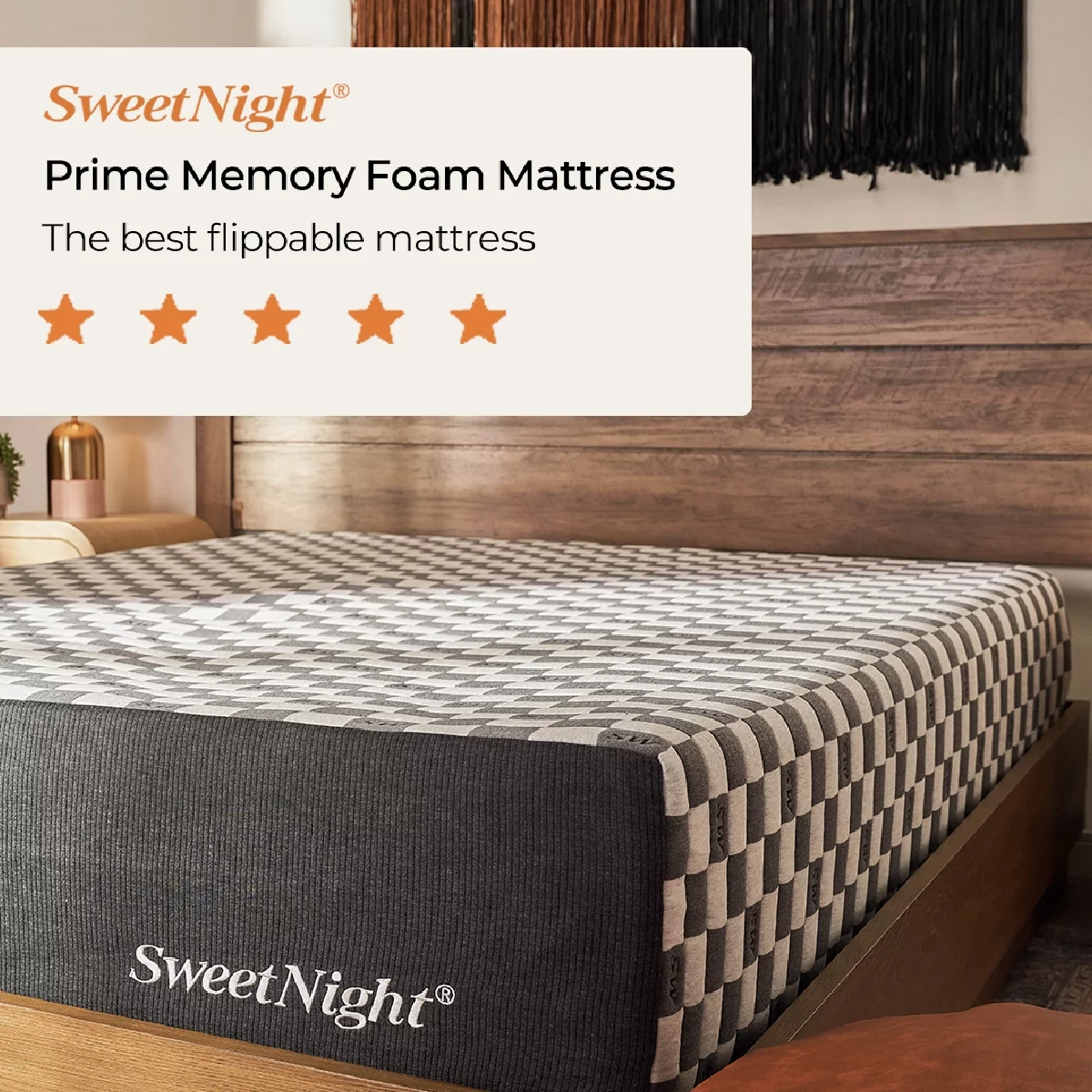 Sweetnight Prime Memory Foam Mattress Twin Mattress in a Box 10 inch Gel Memory Mattress, Twin Size Mattress
