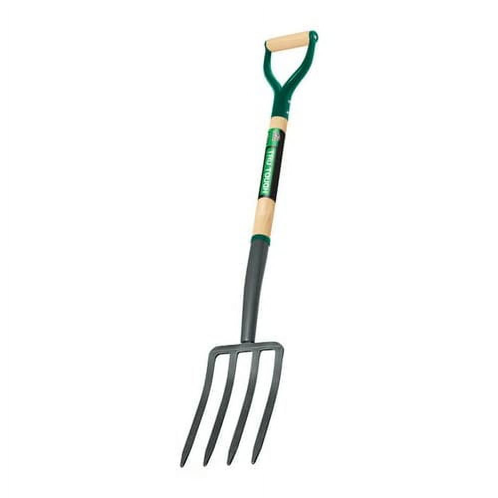 Truper 30293 Spading Fork – 4 Tines, 30 Inch Wood & Steel D-Handle